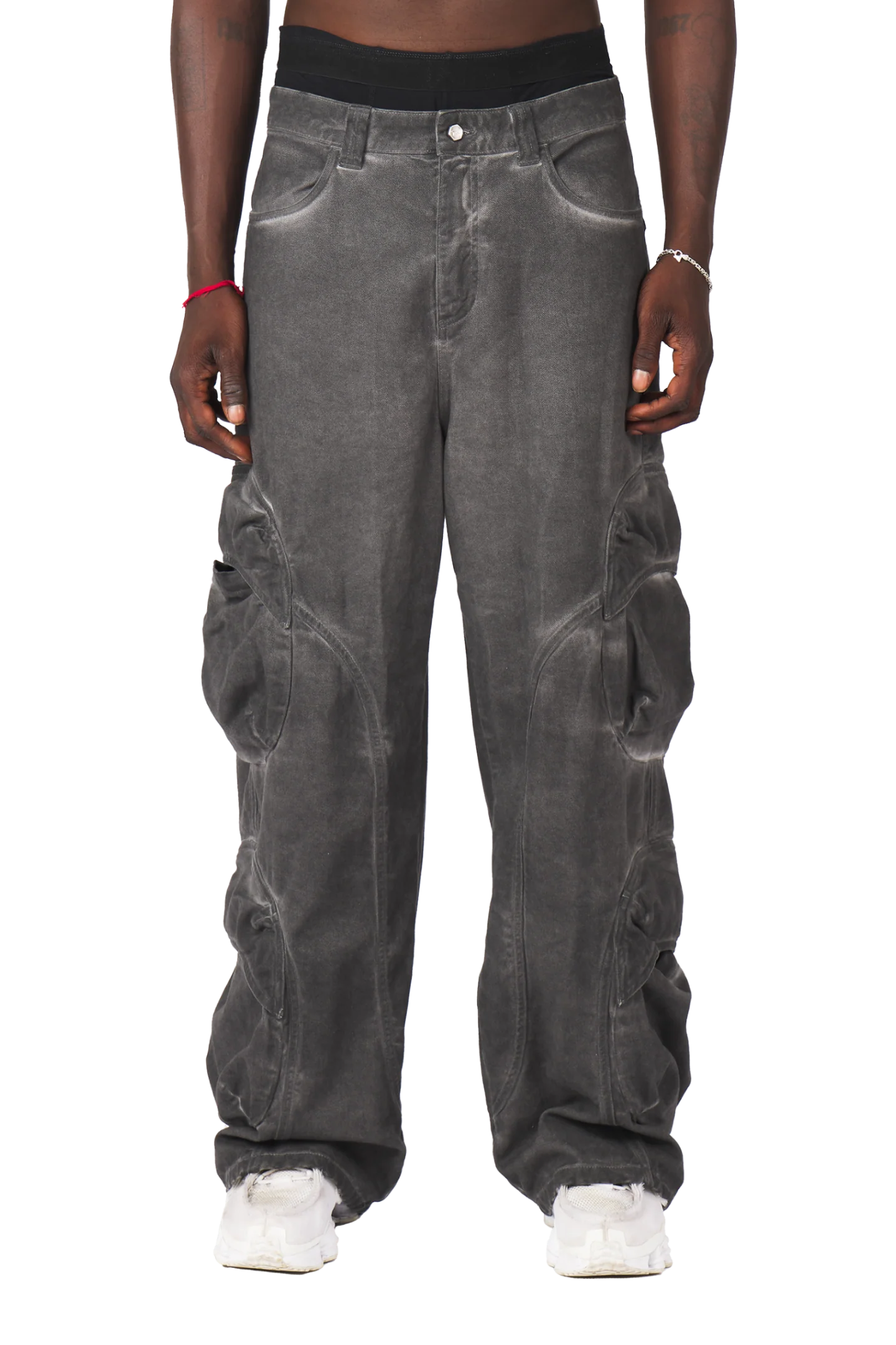 Anthracite Cargo Pants