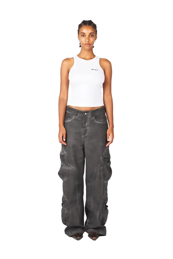 Anthracite Cargo Pants - Image 3
