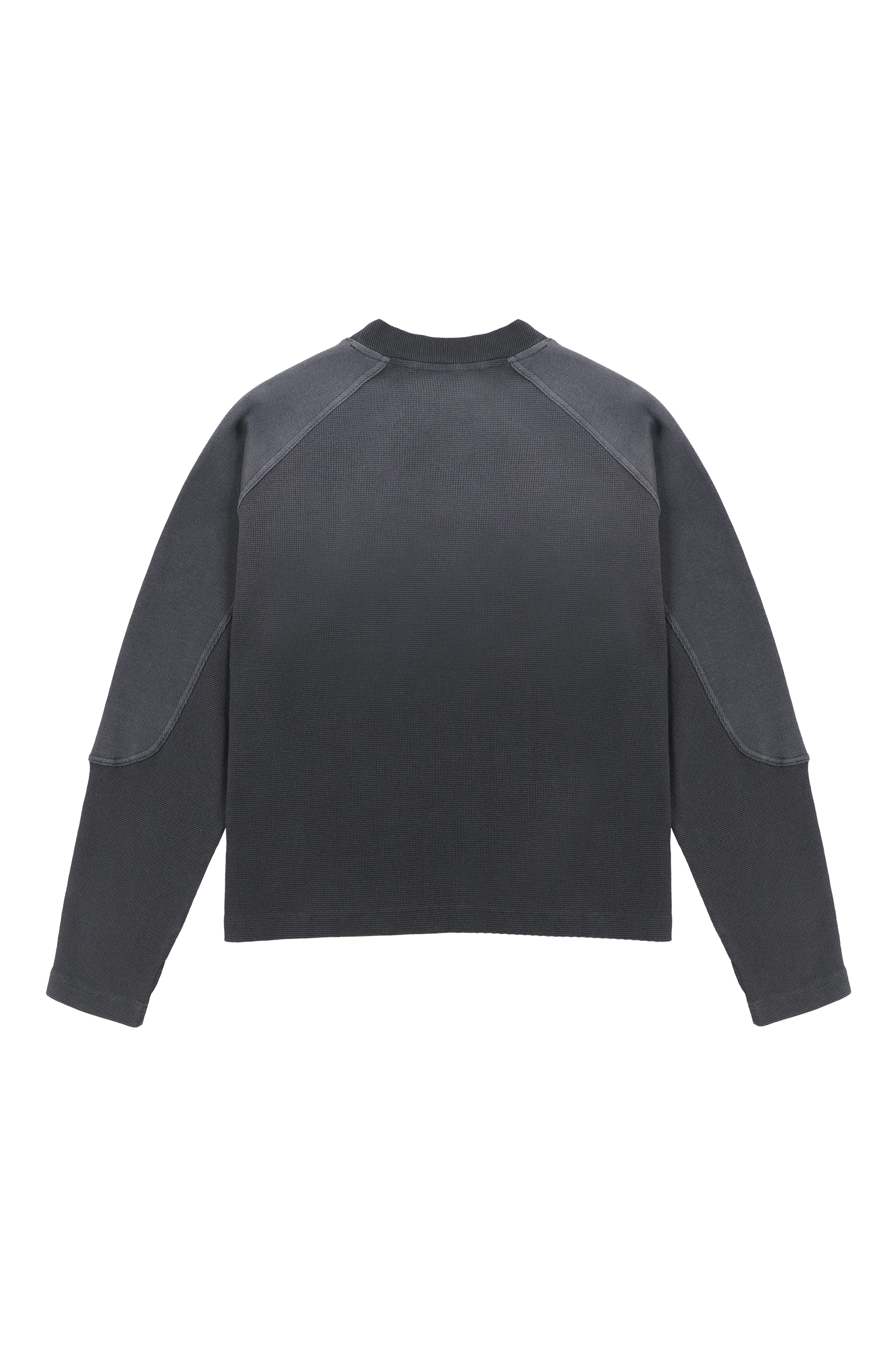 Anthracite Waffle Longsleeve - Image 5