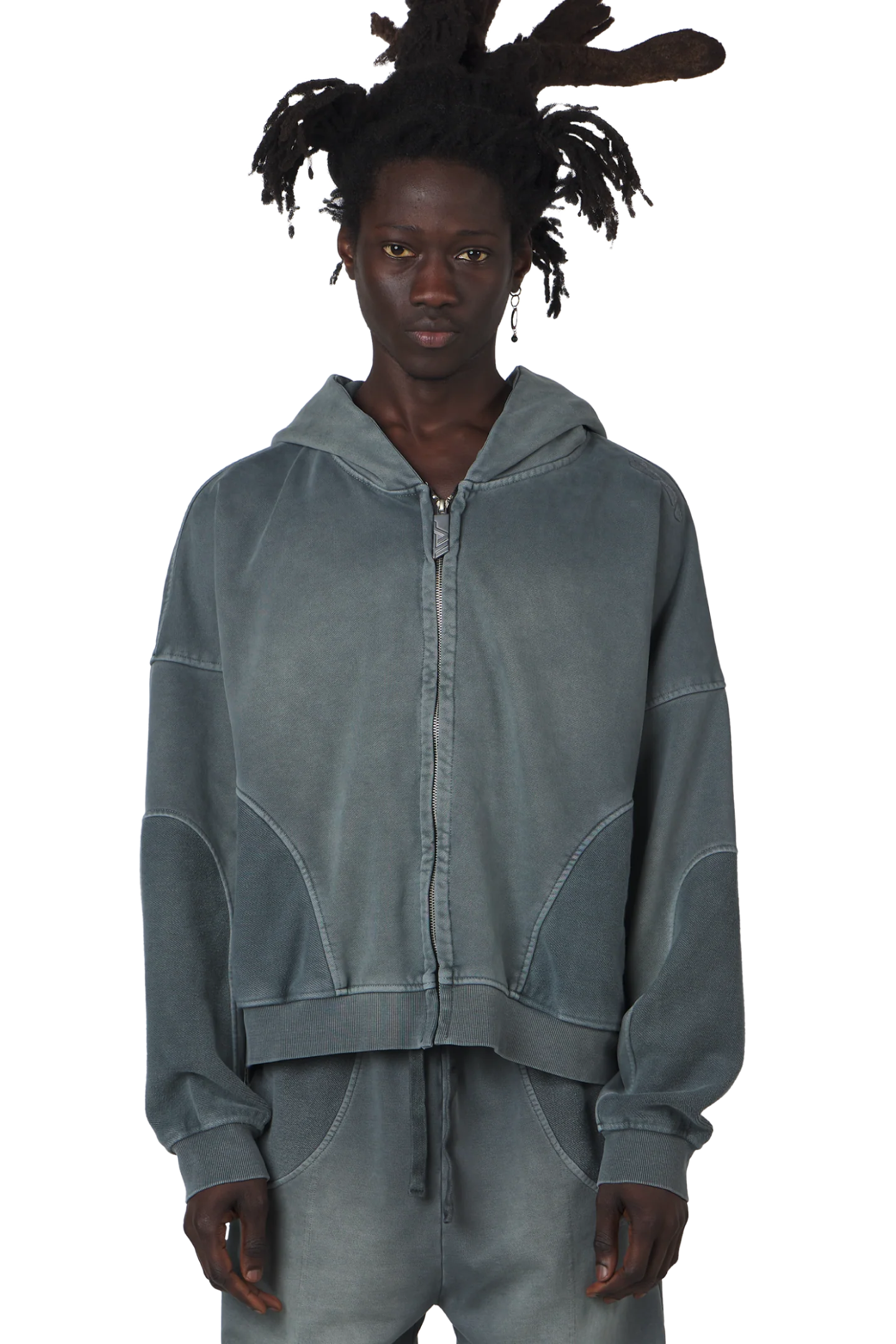 Anthracite Zip Hoodie