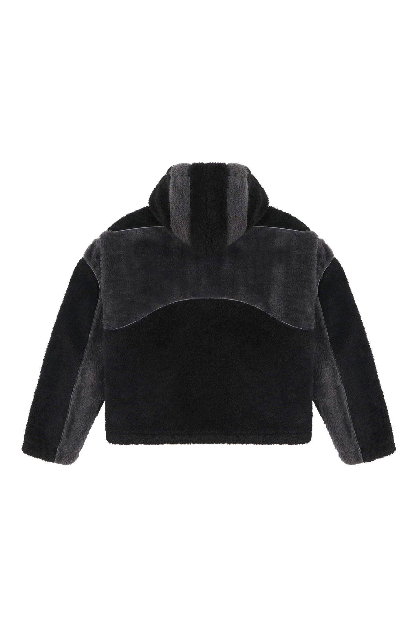 Ash Black Fleece Jacket - Image 5