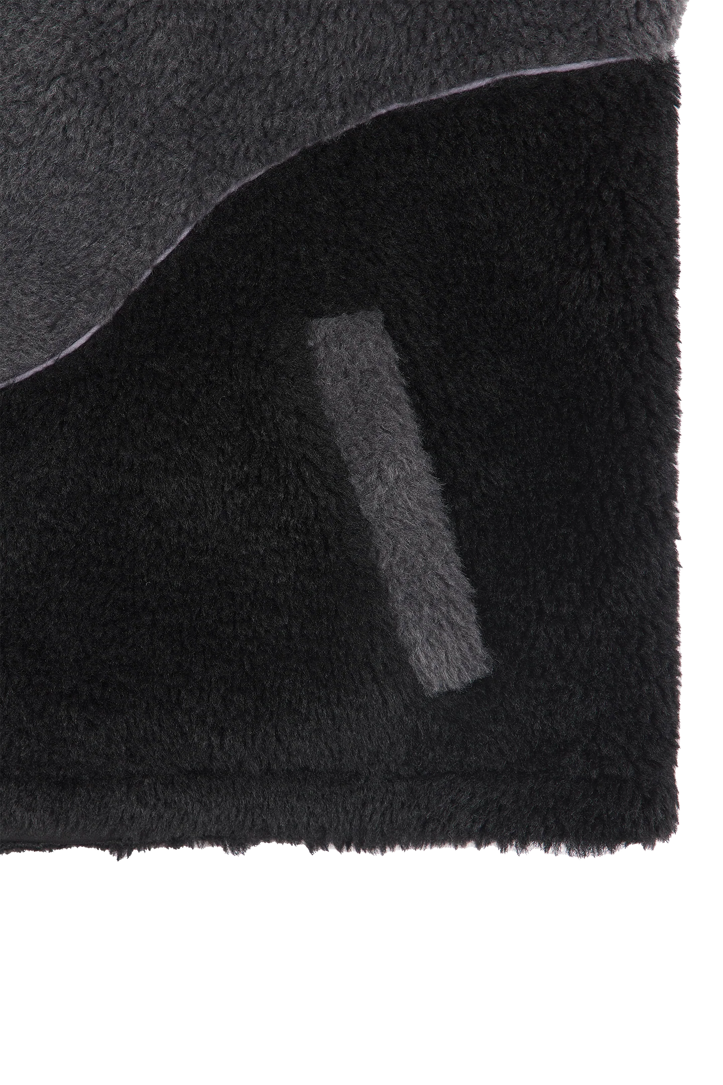 Ash Black Fleece Jacket - Image 7