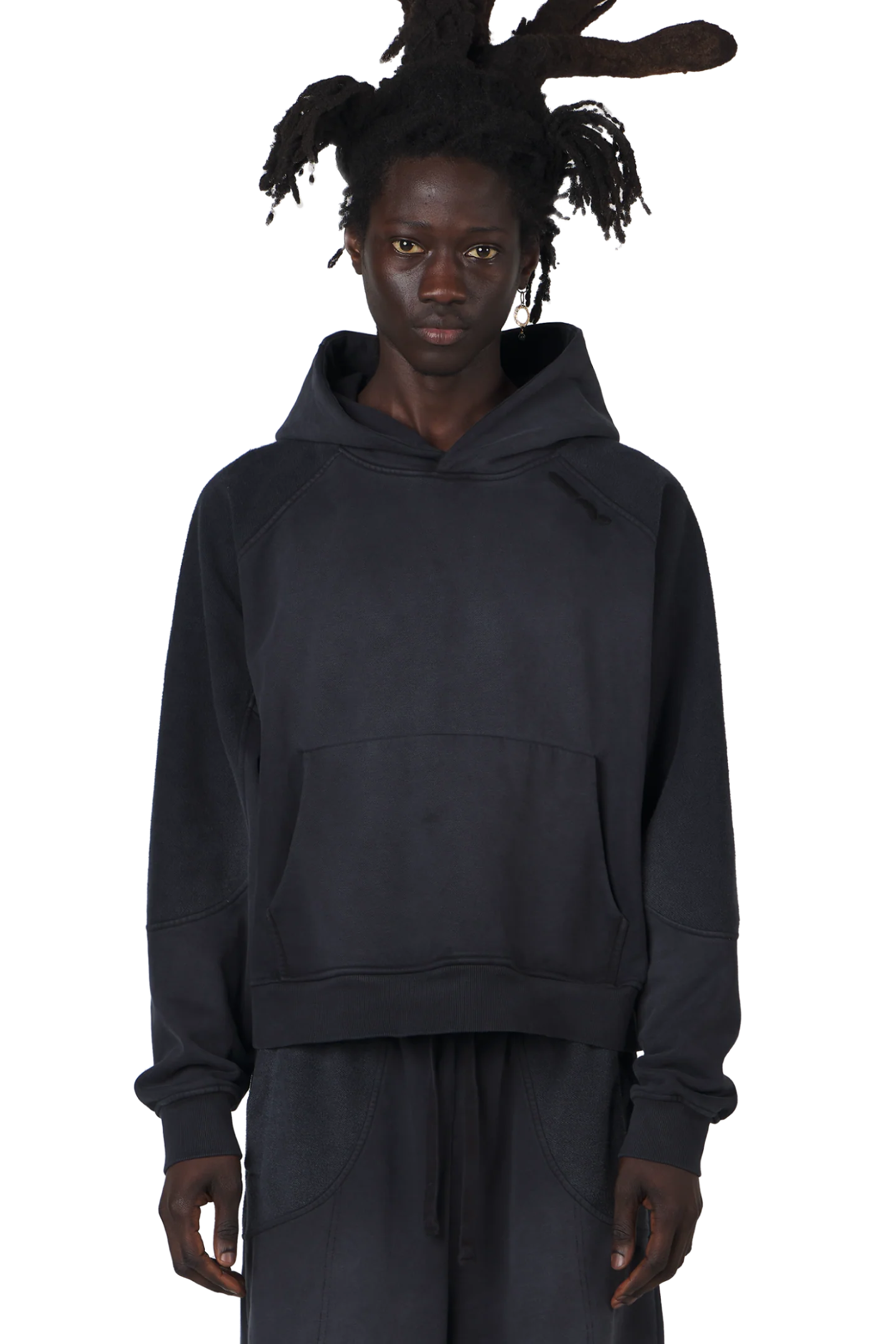 Ash Black Hoodie