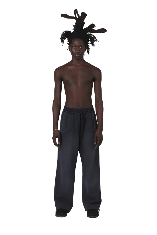 Ash Black Sweatpants - Image 2