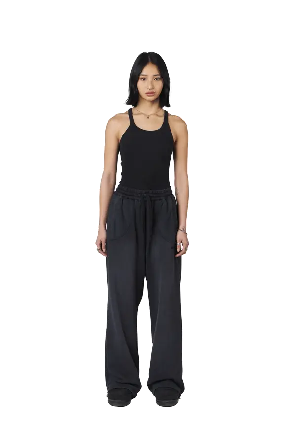 Ash Black Sweatpants - Image 3