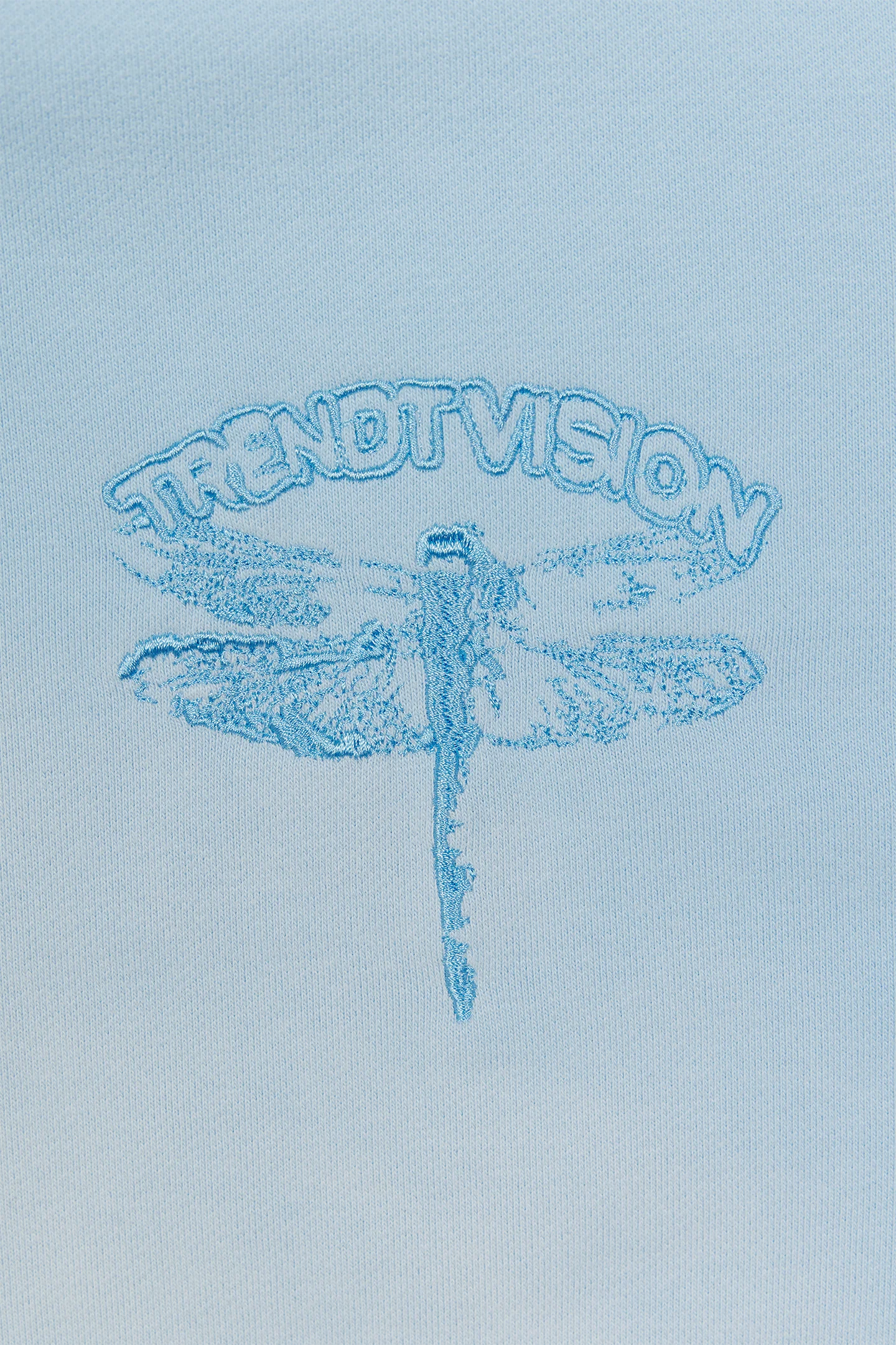 Baby Blue Zip Hoodie - Image 6