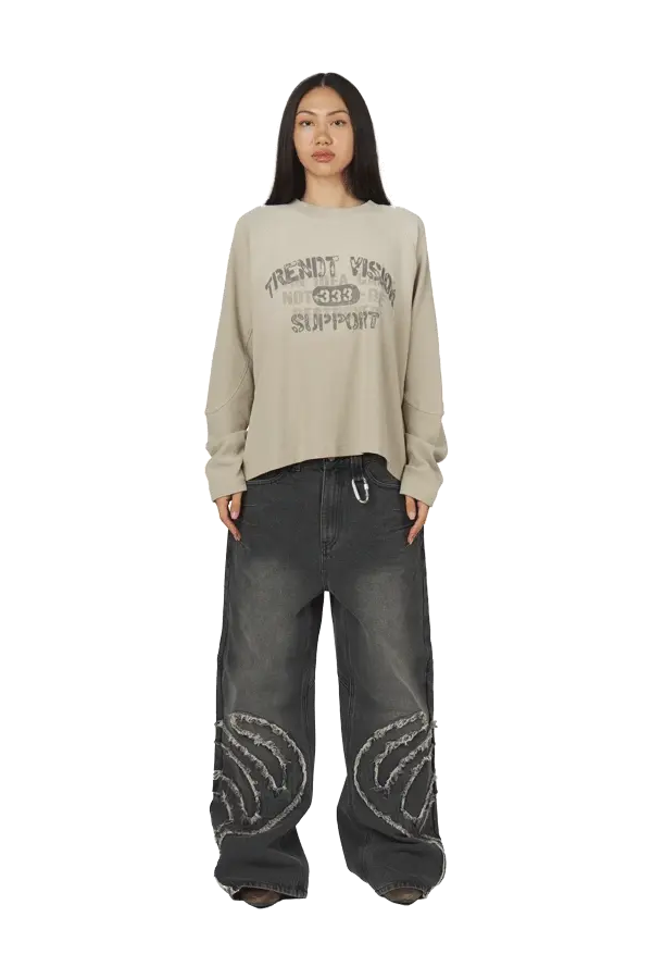 Beige "Eternal" Longsleeve - Image 3