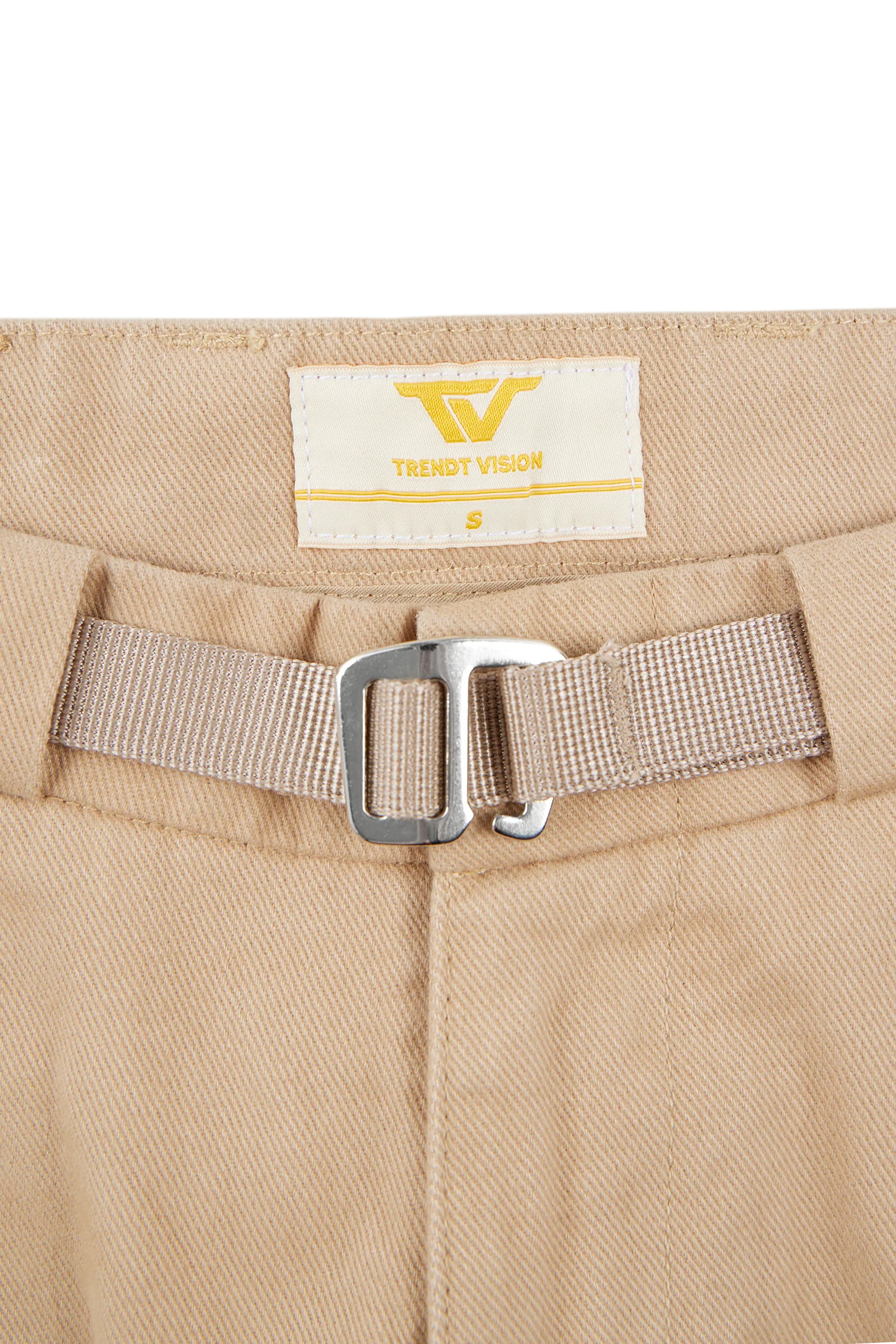 Beige Net Cargo Pants 2.0 - Image 5