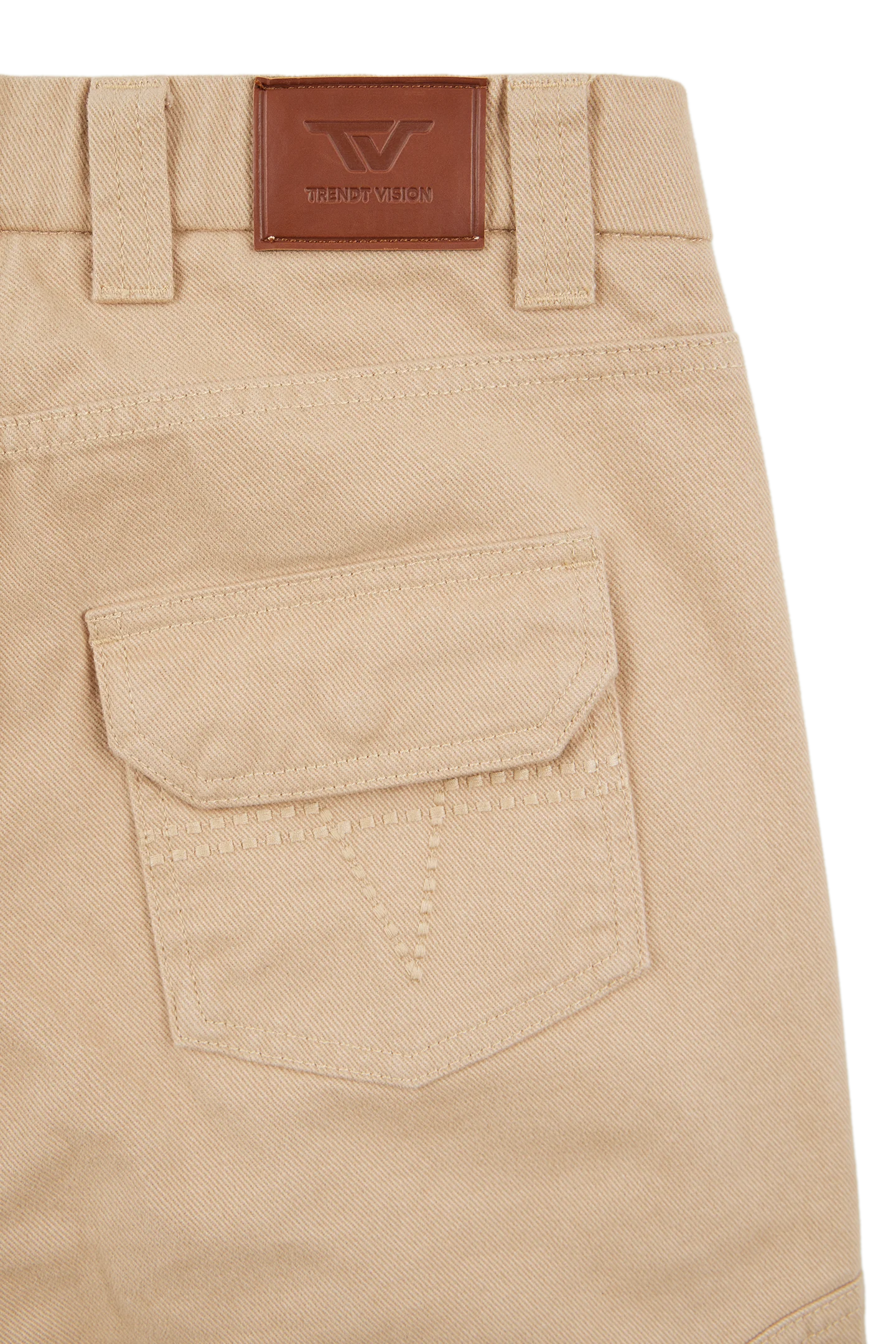 Beige Net Cargo Pants 2.0 - Image 7