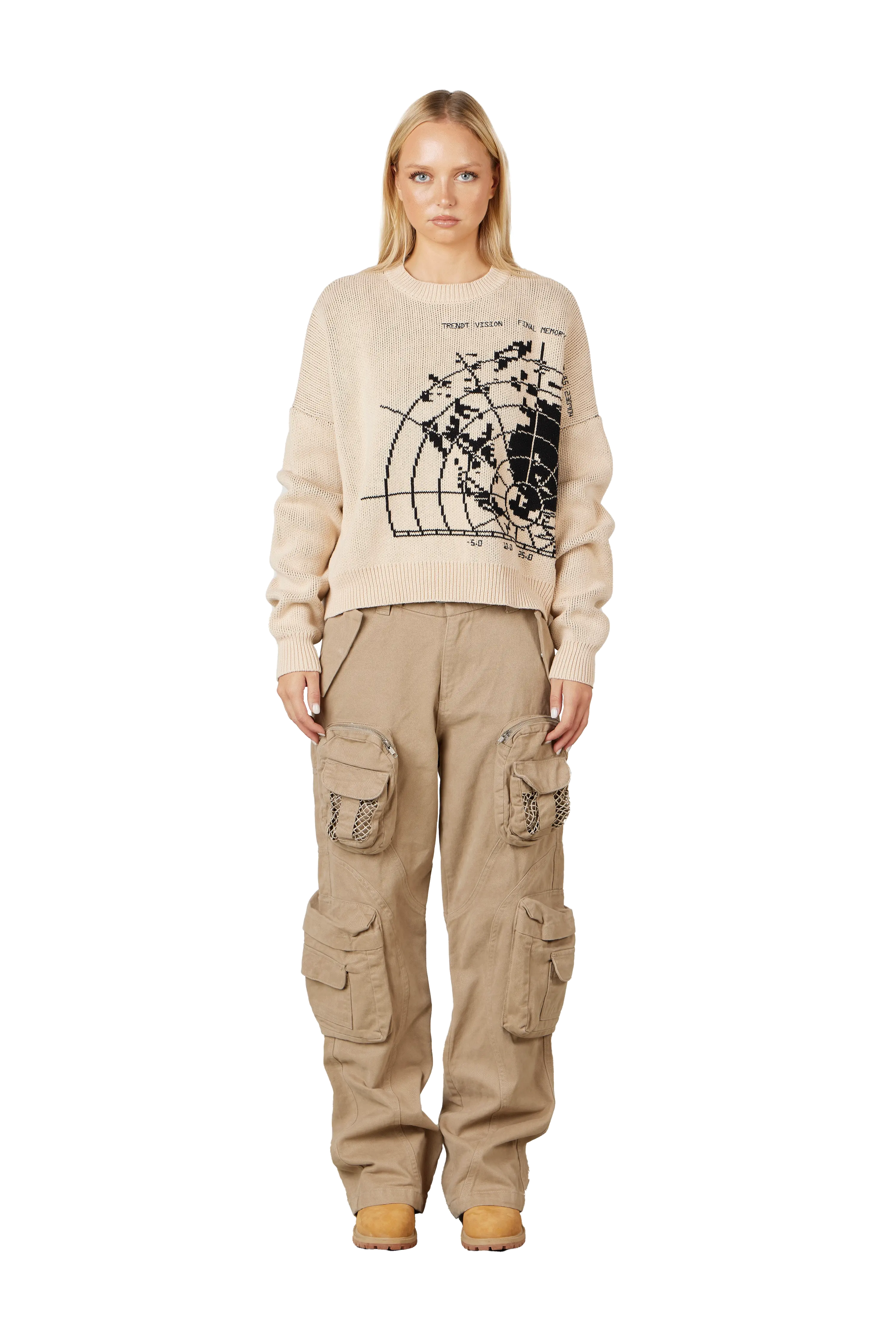 Beige Radar Knit - Image 3