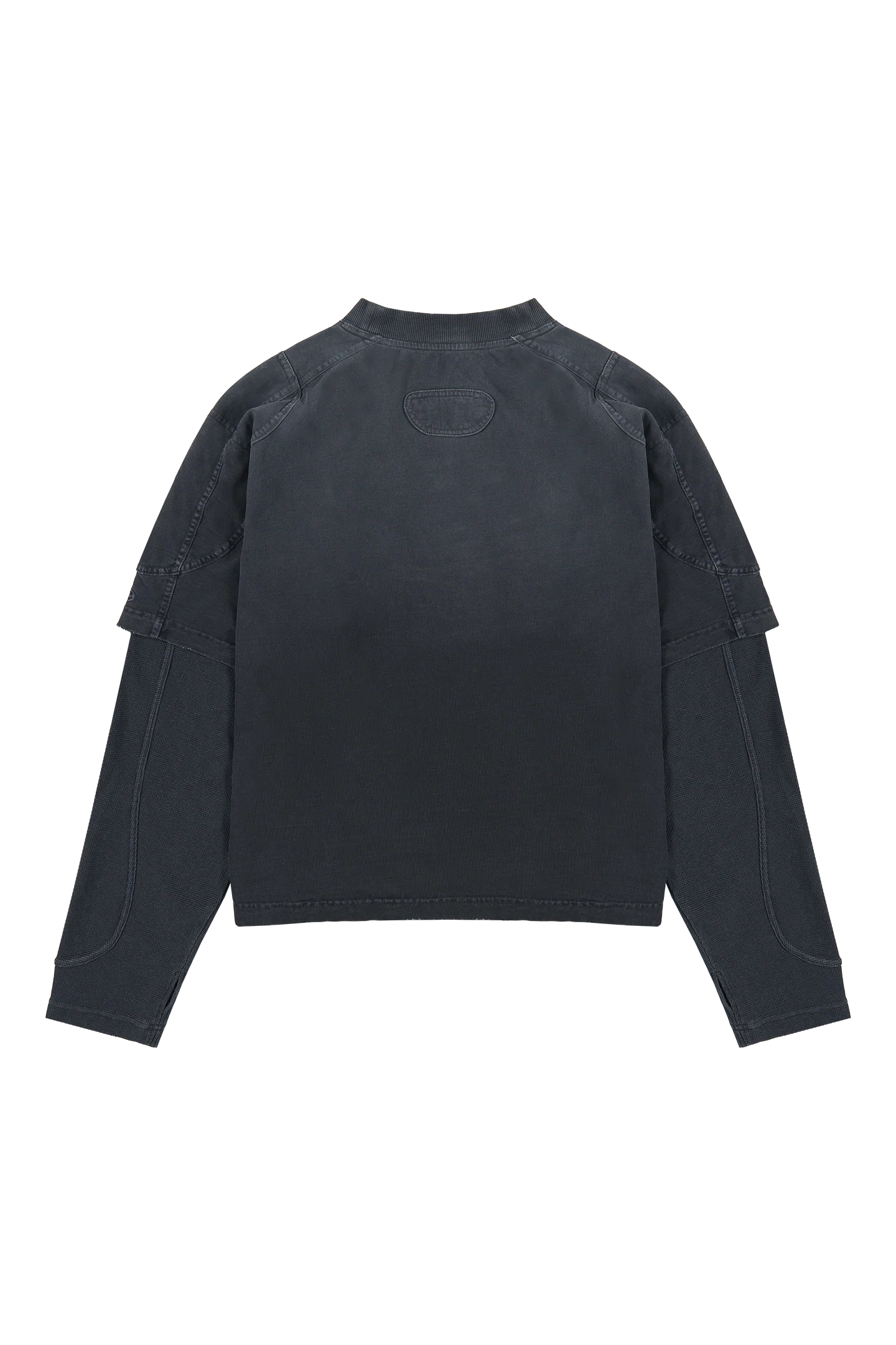 Black Double Layered Long Sleeve - Image 4