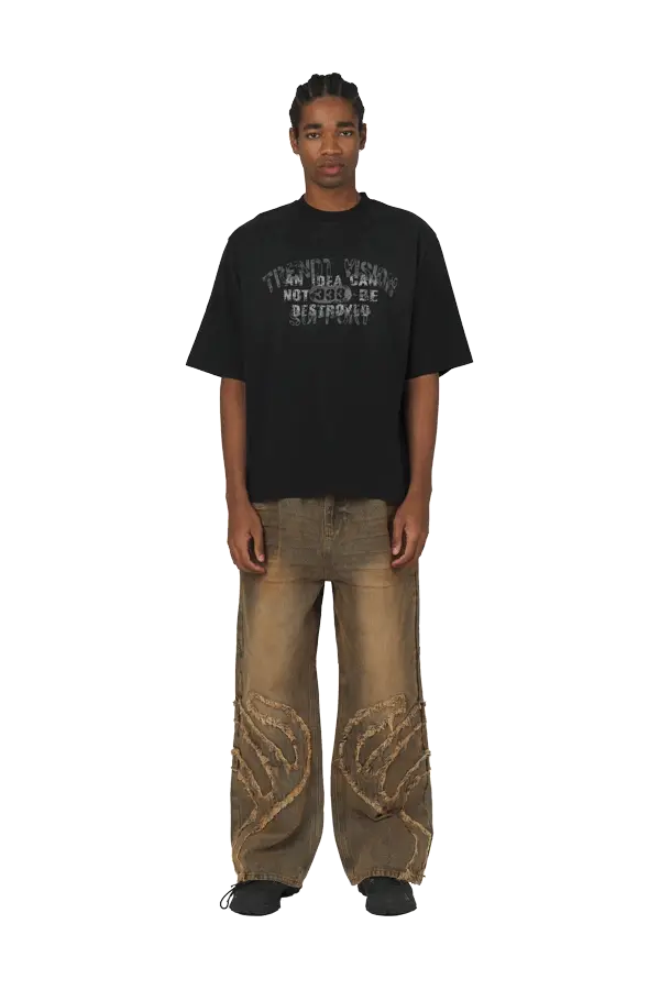 Black "Eternal" T-Shirt - Image 3