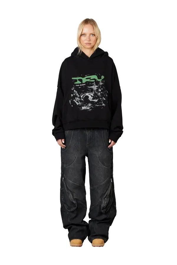 Black "Final Memory" Hoodie - Image 3