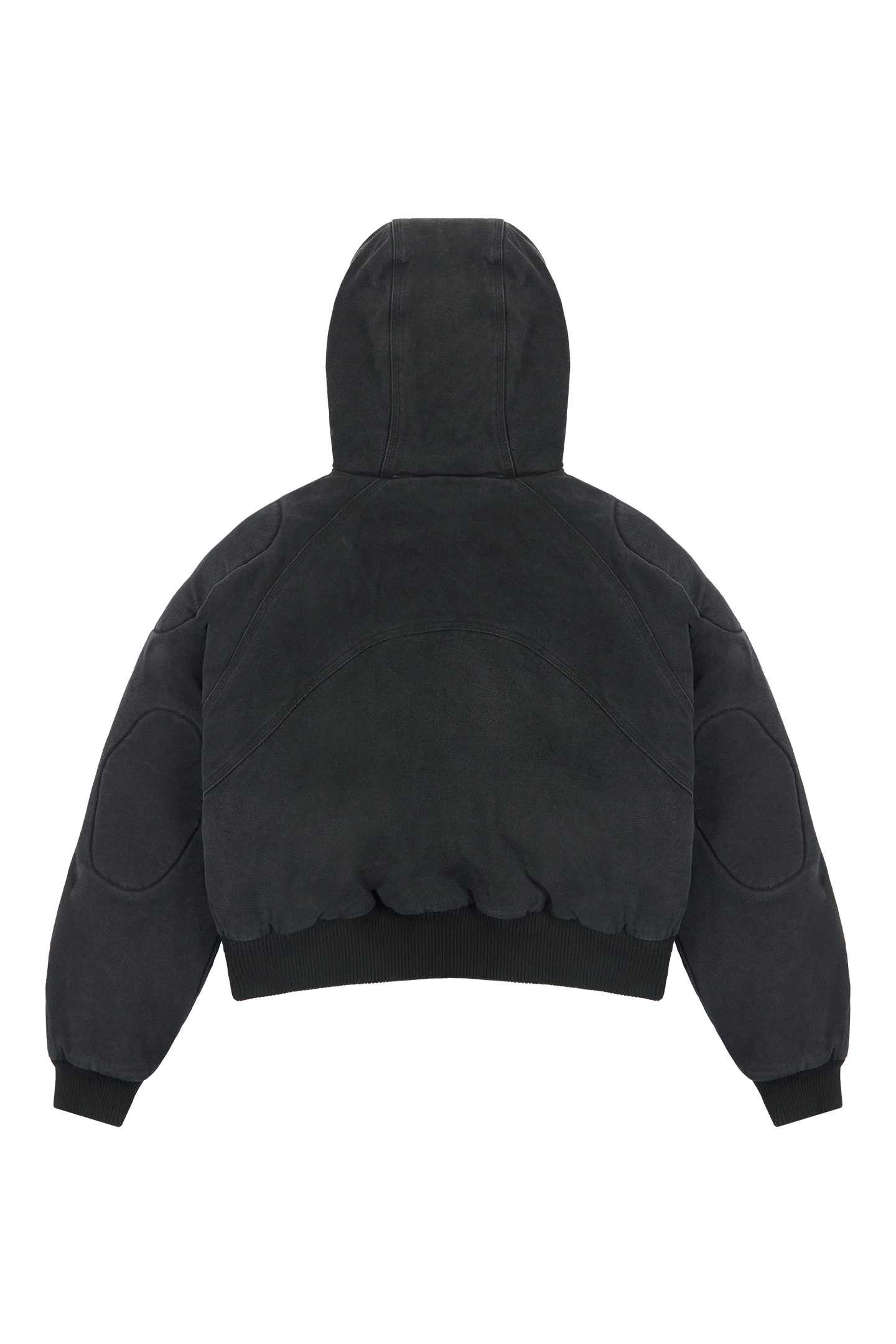 Black Mecha Puffer Jacket - Image 5