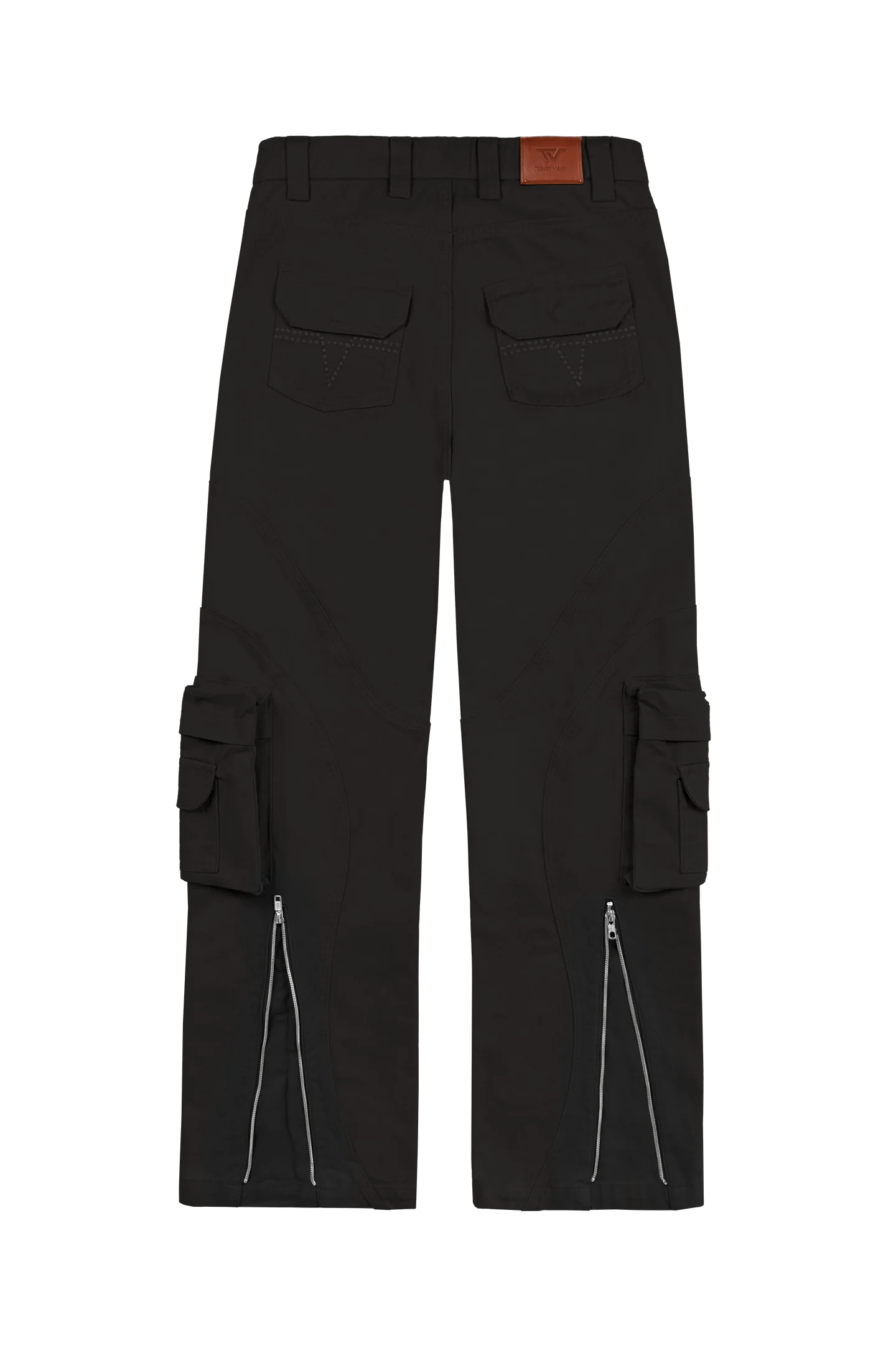 Black Net Cargo Pants 2.0 - Image 3