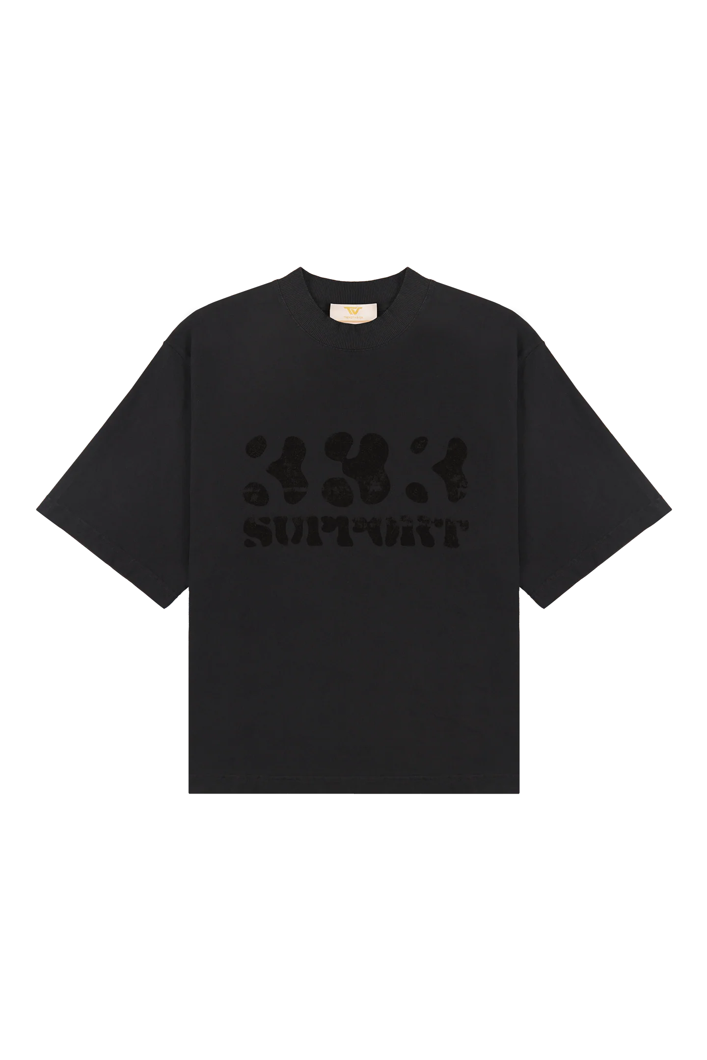 Black Support Tee