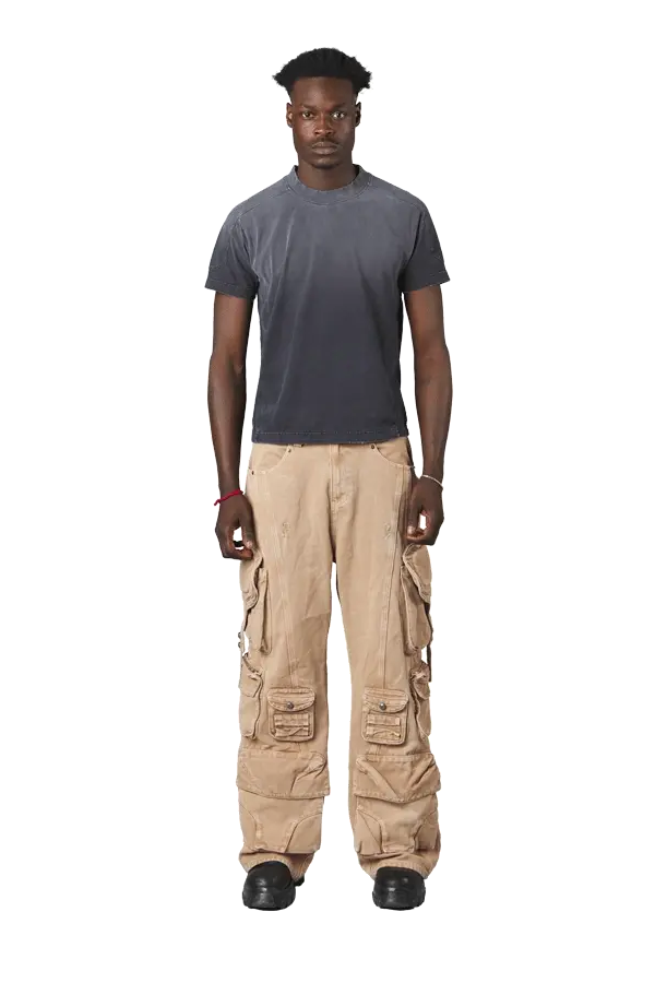 Black Washed Slim Tee - Image 2
