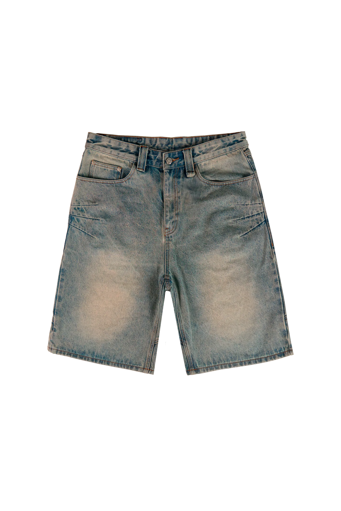 Yellow Blue Jorts - Image 3