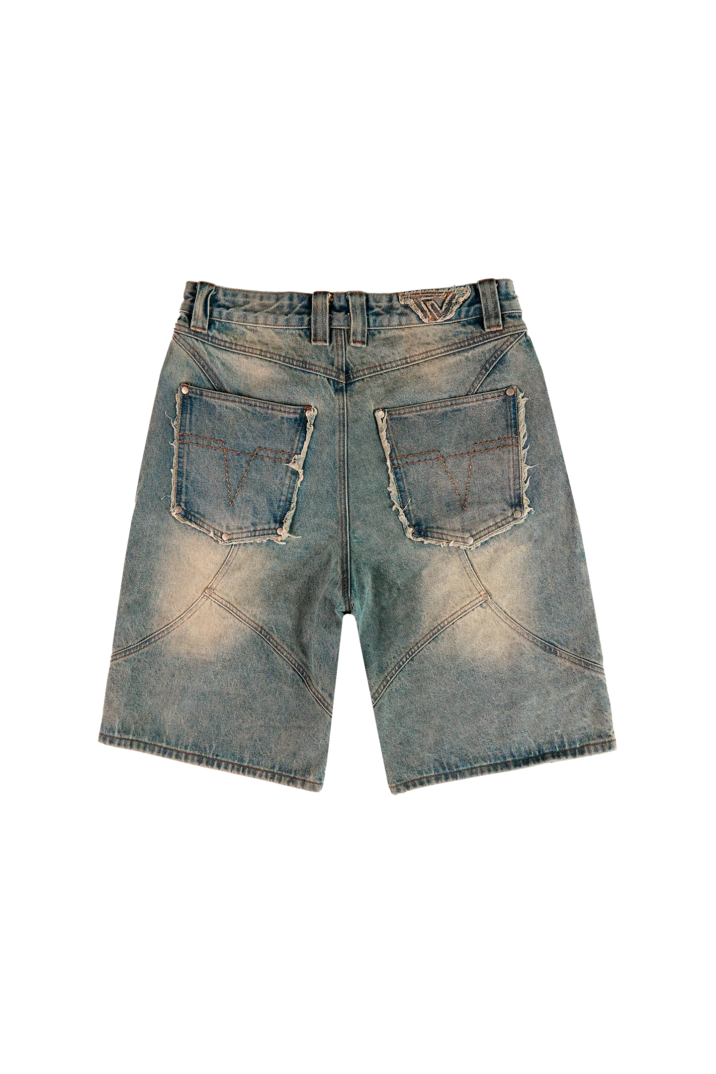 Yellow Blue Jorts - Image 4