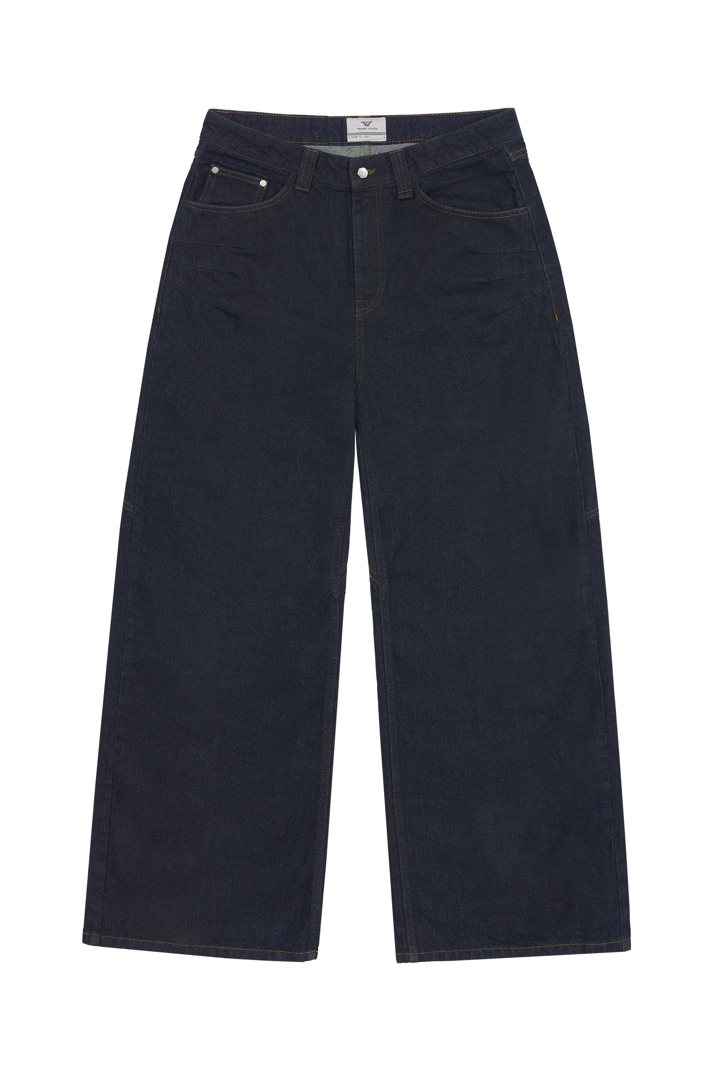 Blue Raw Denim Jeans - Image 3