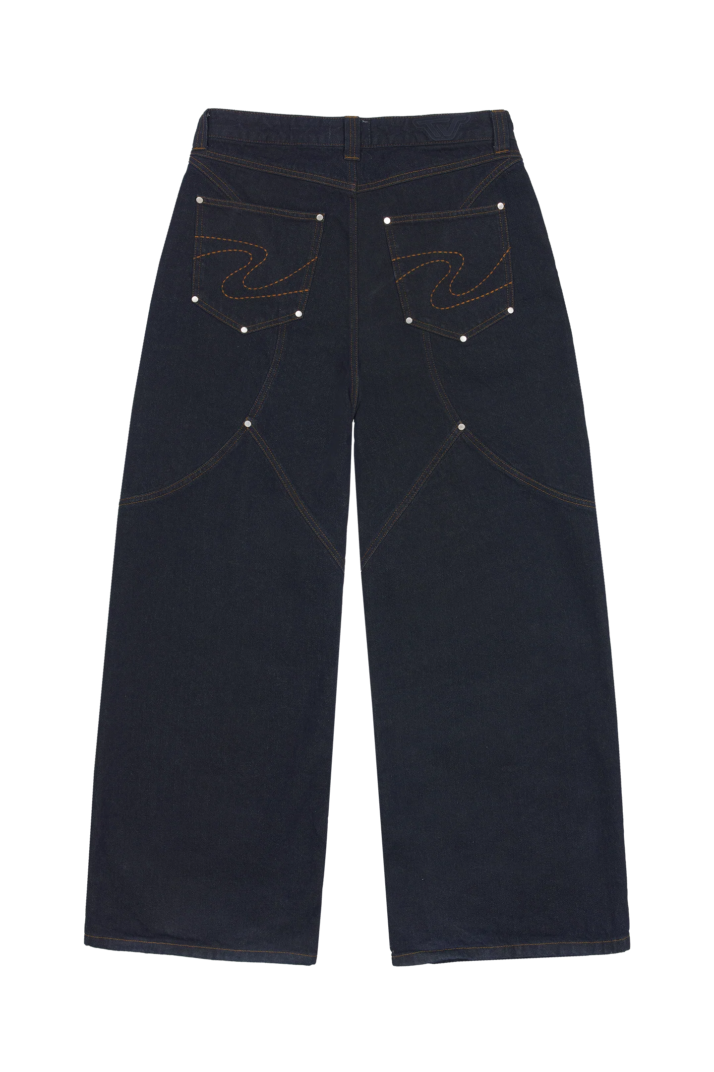 Blue Raw Denim Jeans - Image 4