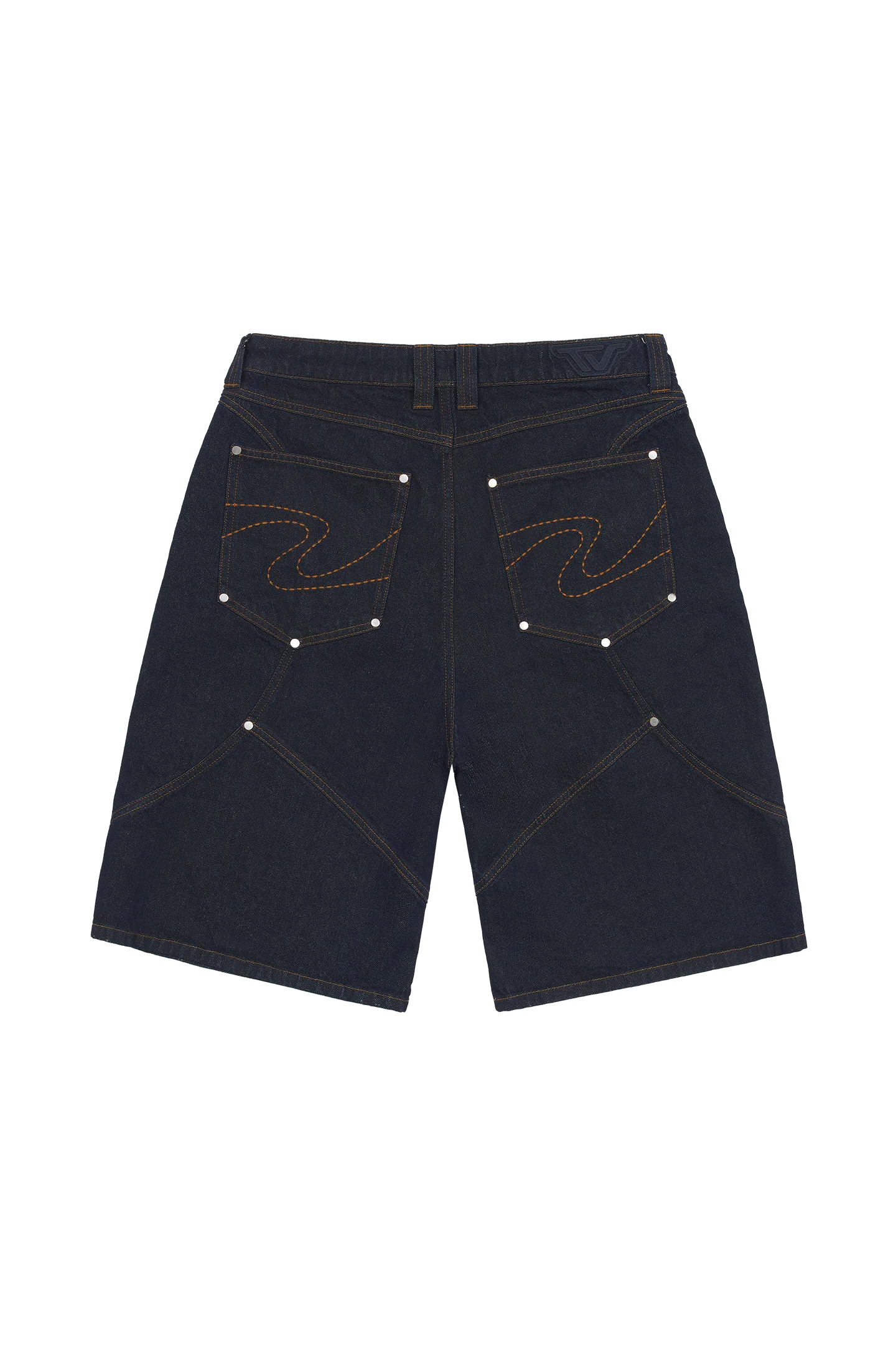 Blue Raw Jorts - Image 6