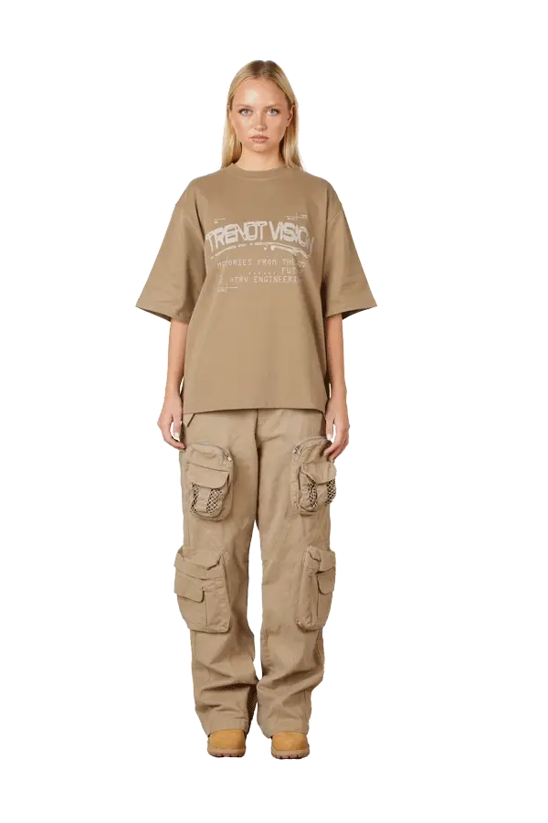 Brown "Engineering" Tee - Image 3