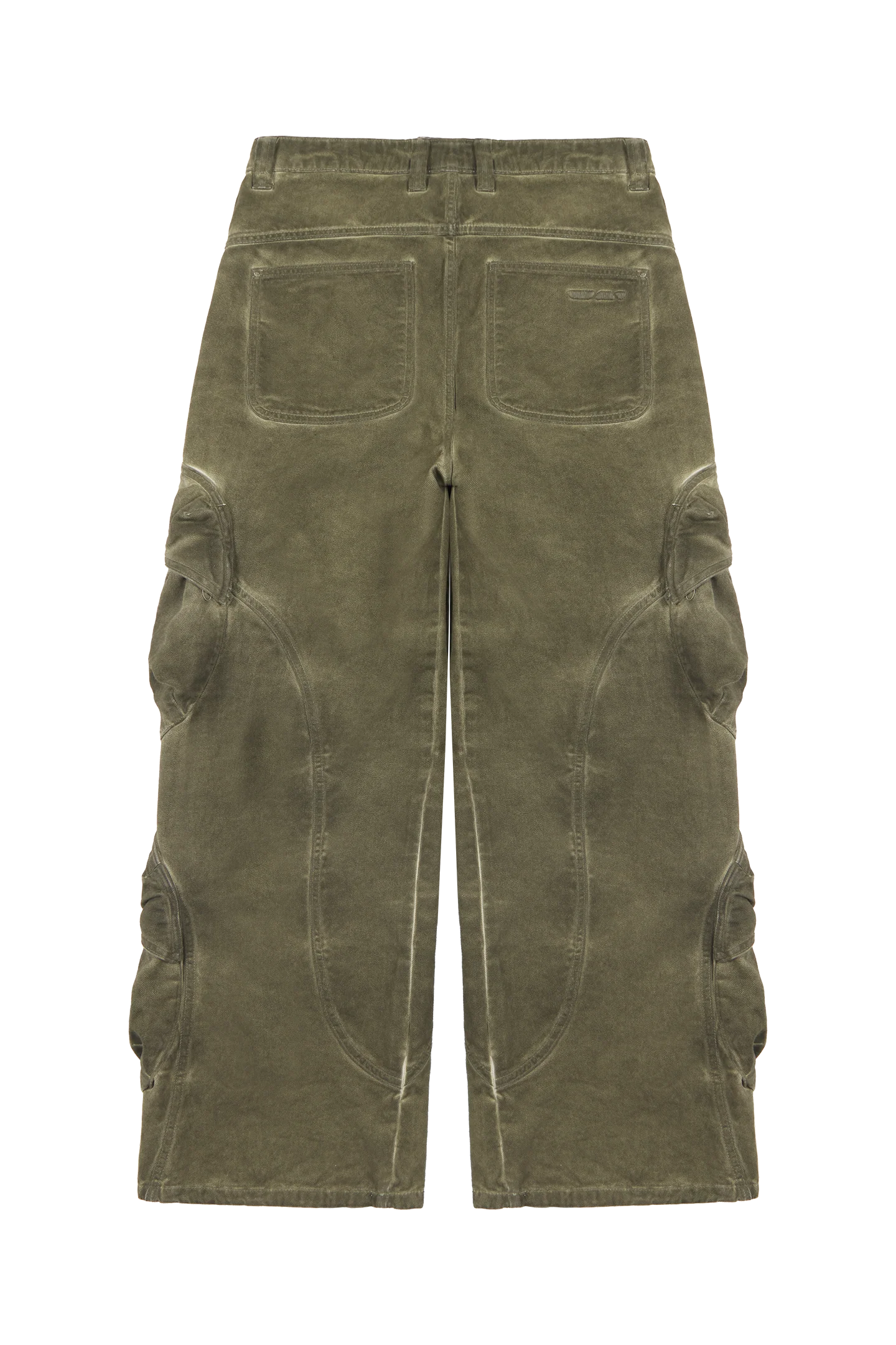 Burnt Olive Cargo Pants - Image 5
