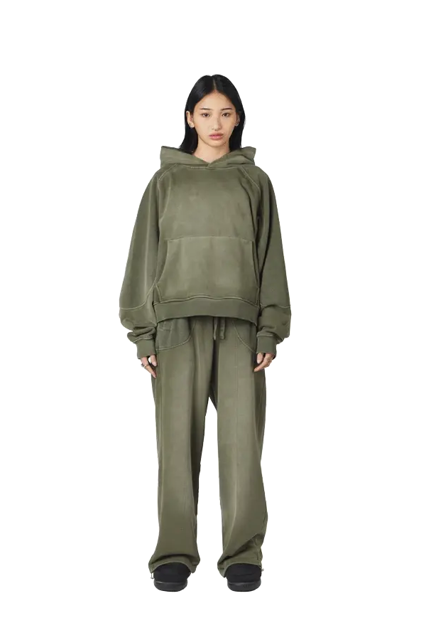 Burnt Olive Hoodie - Image 3