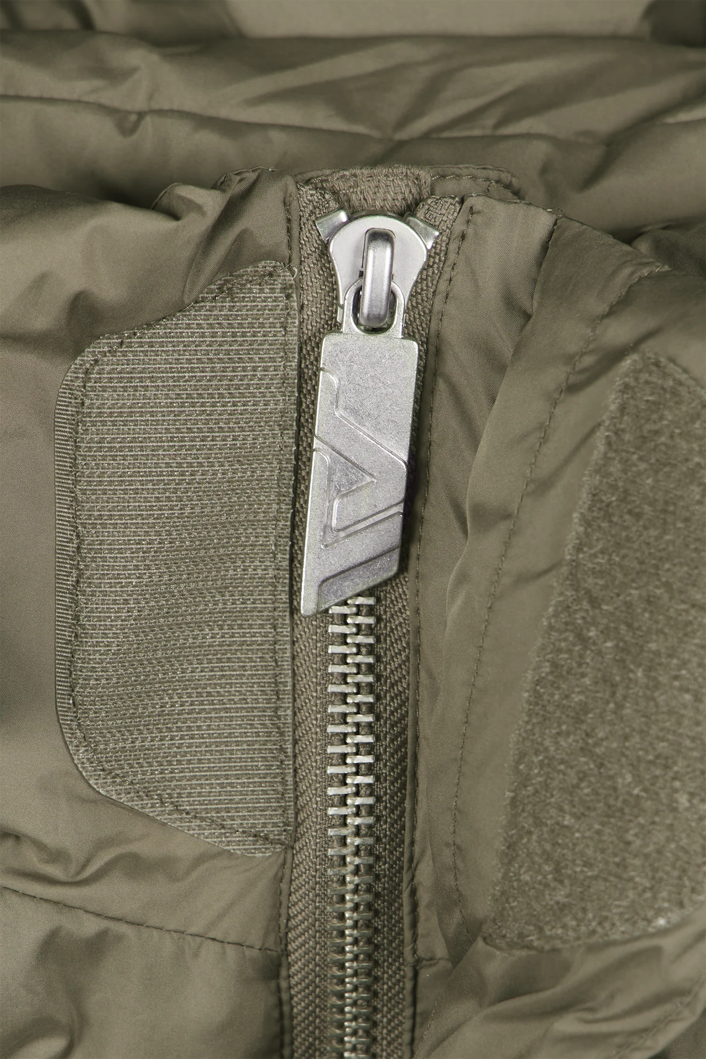 Burnt Olive Puffer Jacket - Image 8
