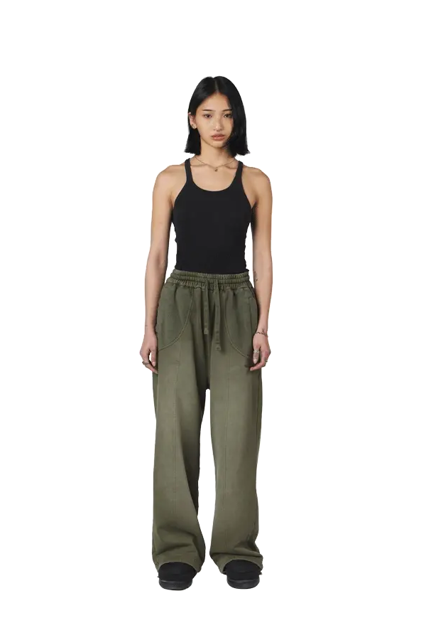 Burnt Olive Sweatpants - Image 3