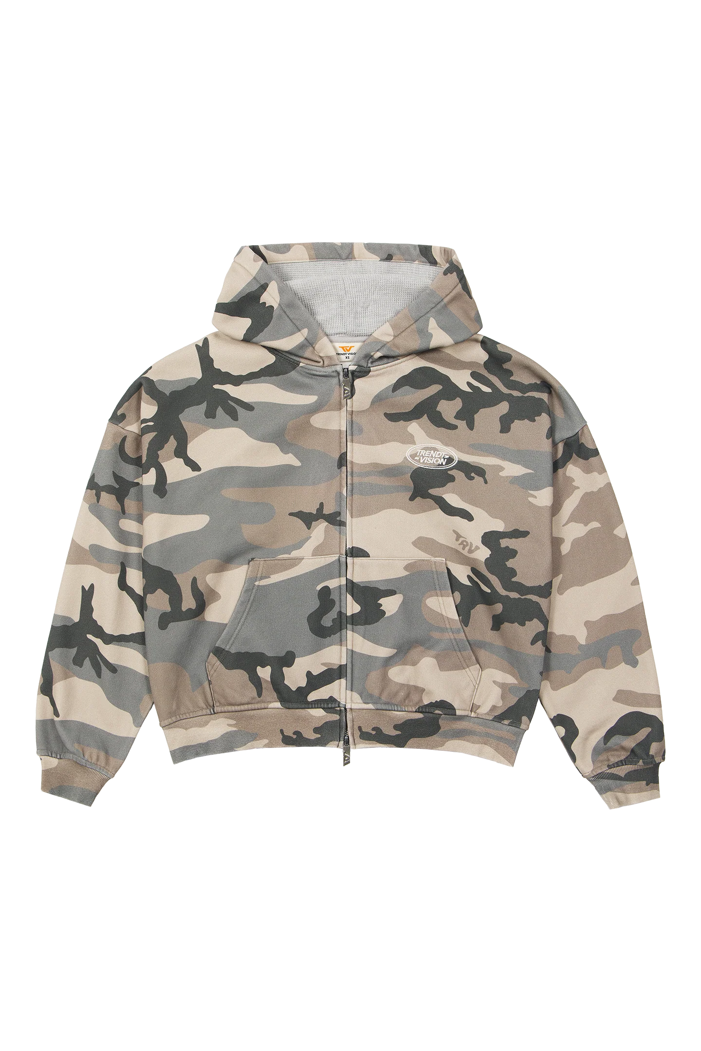 Camo Zip Hoodie - Image 4