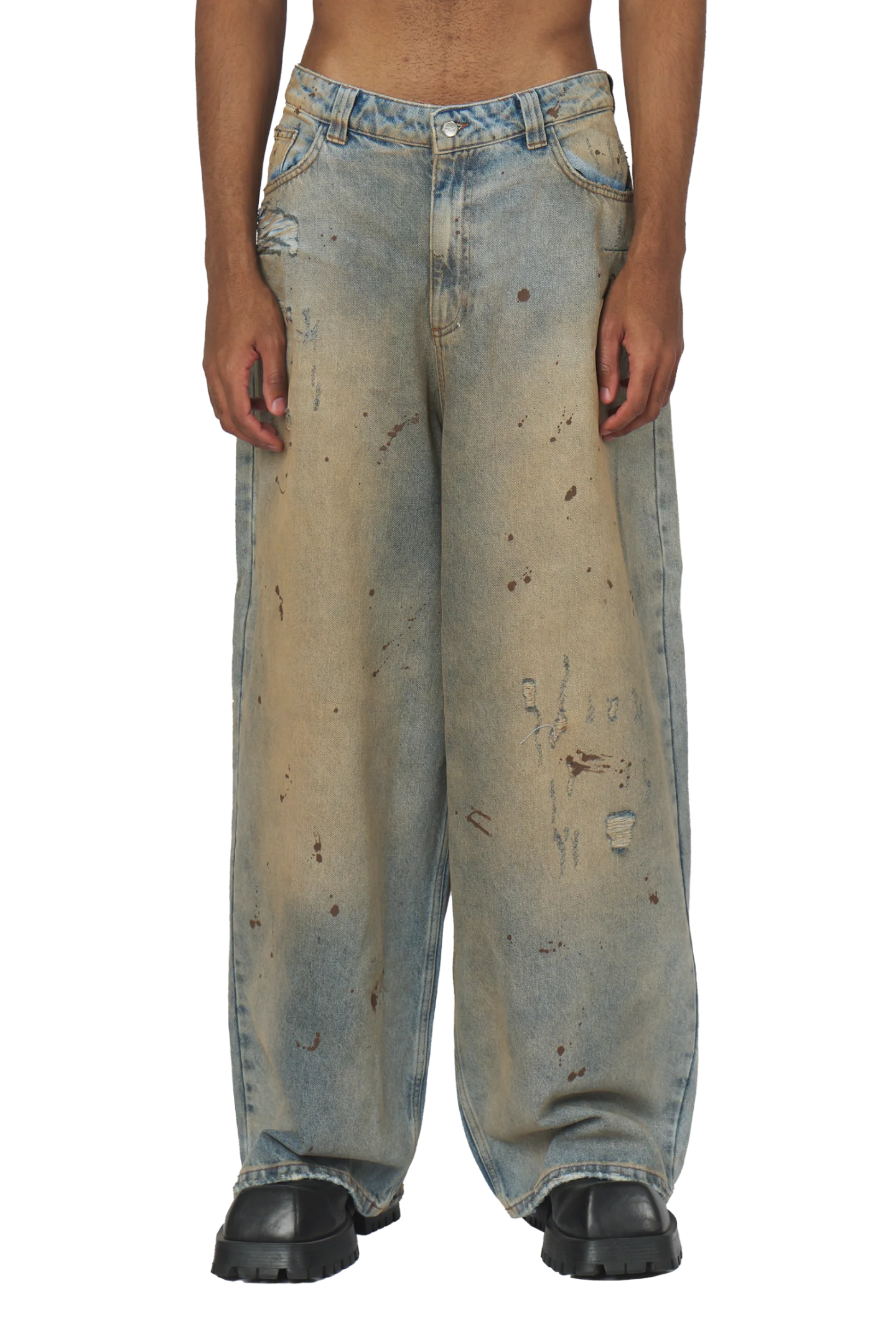 Construction Denim Jeans