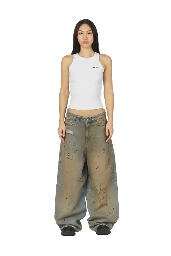 Construction Denim Jeans - Image 3