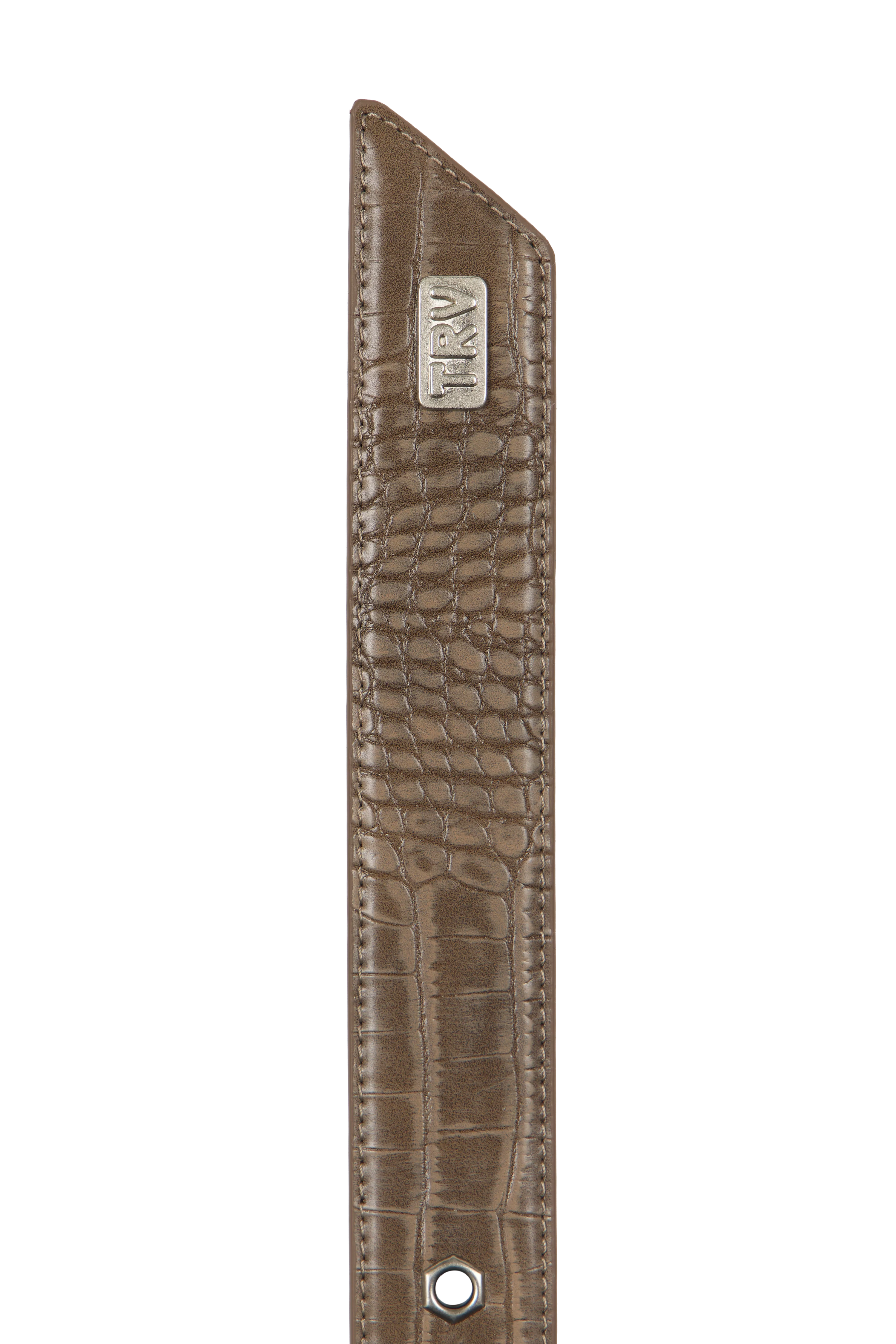 Croco Belt Brown - Image 4