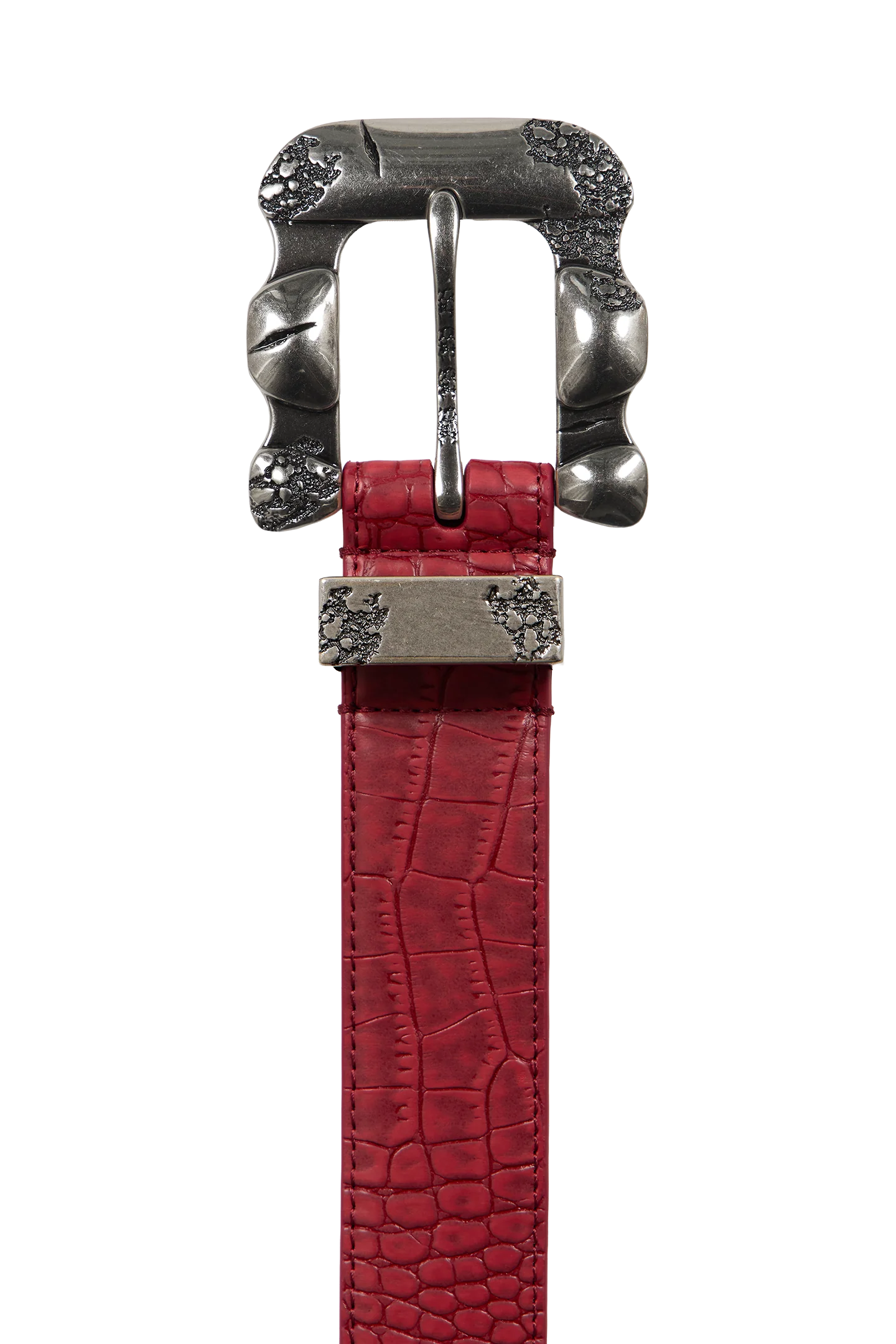Croco Belt Red - Image 4
