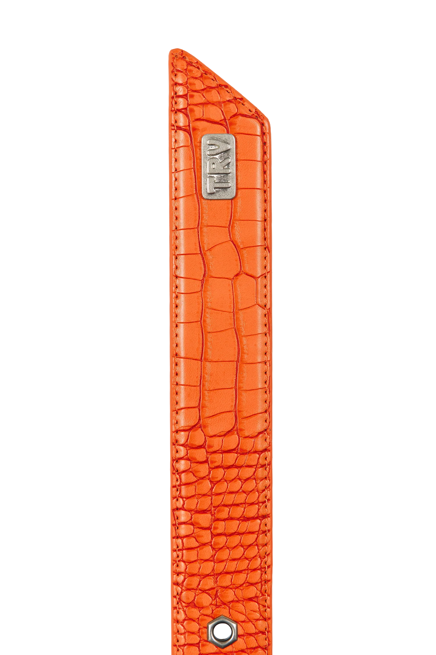 Croco Belt Orange - Image 4