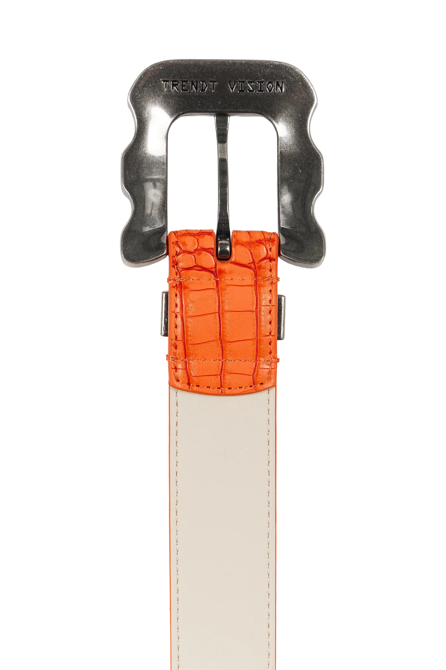 Croco Belt Orange - Image 5