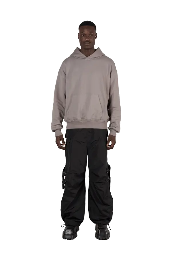 Double Layered Hoodie Stone - Image 3