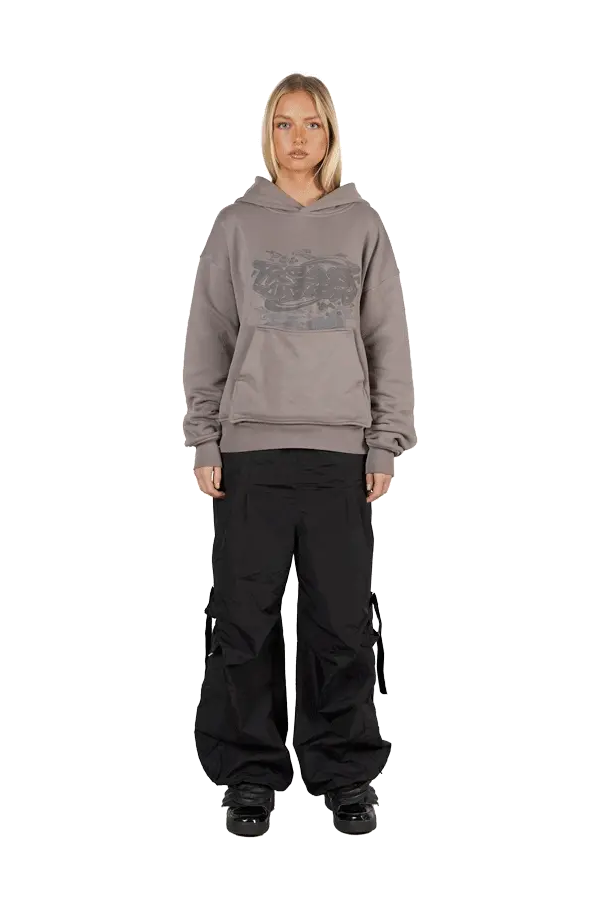 Double Layered Hoodie Stone - Image 4