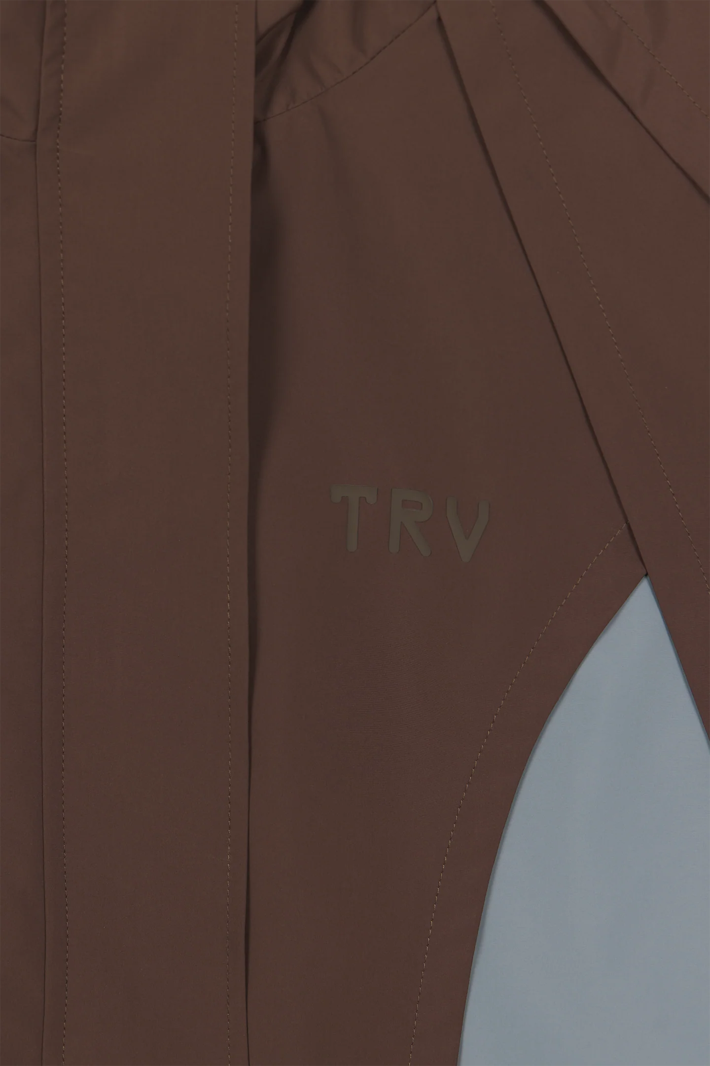 Gillie Rain Jacket Brown Blue - Image 5
