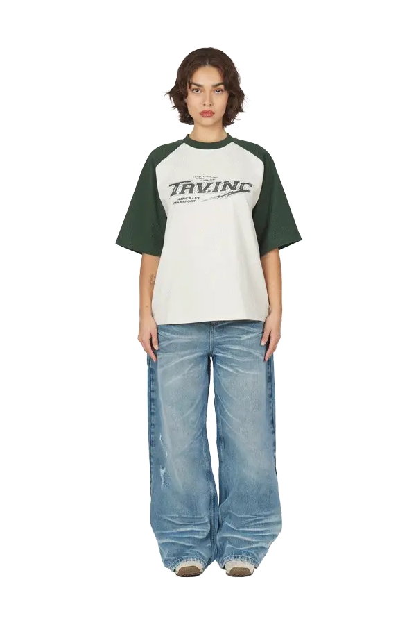 Green Raglan Tee - Image 3