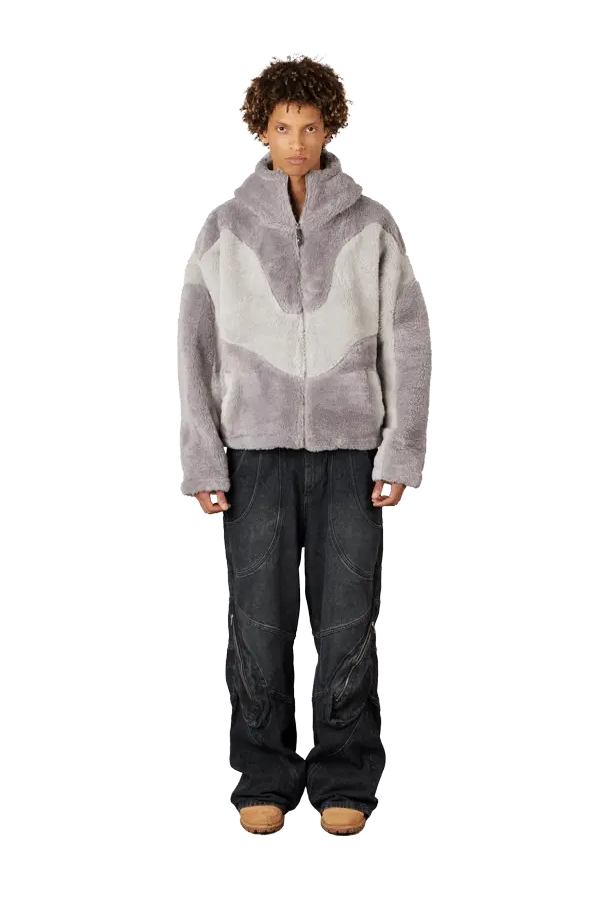 Grey Fleece Jacket 2.0 - Image 2
