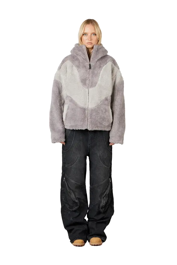 Grey Fleece Jacket 2.0 - Image 6