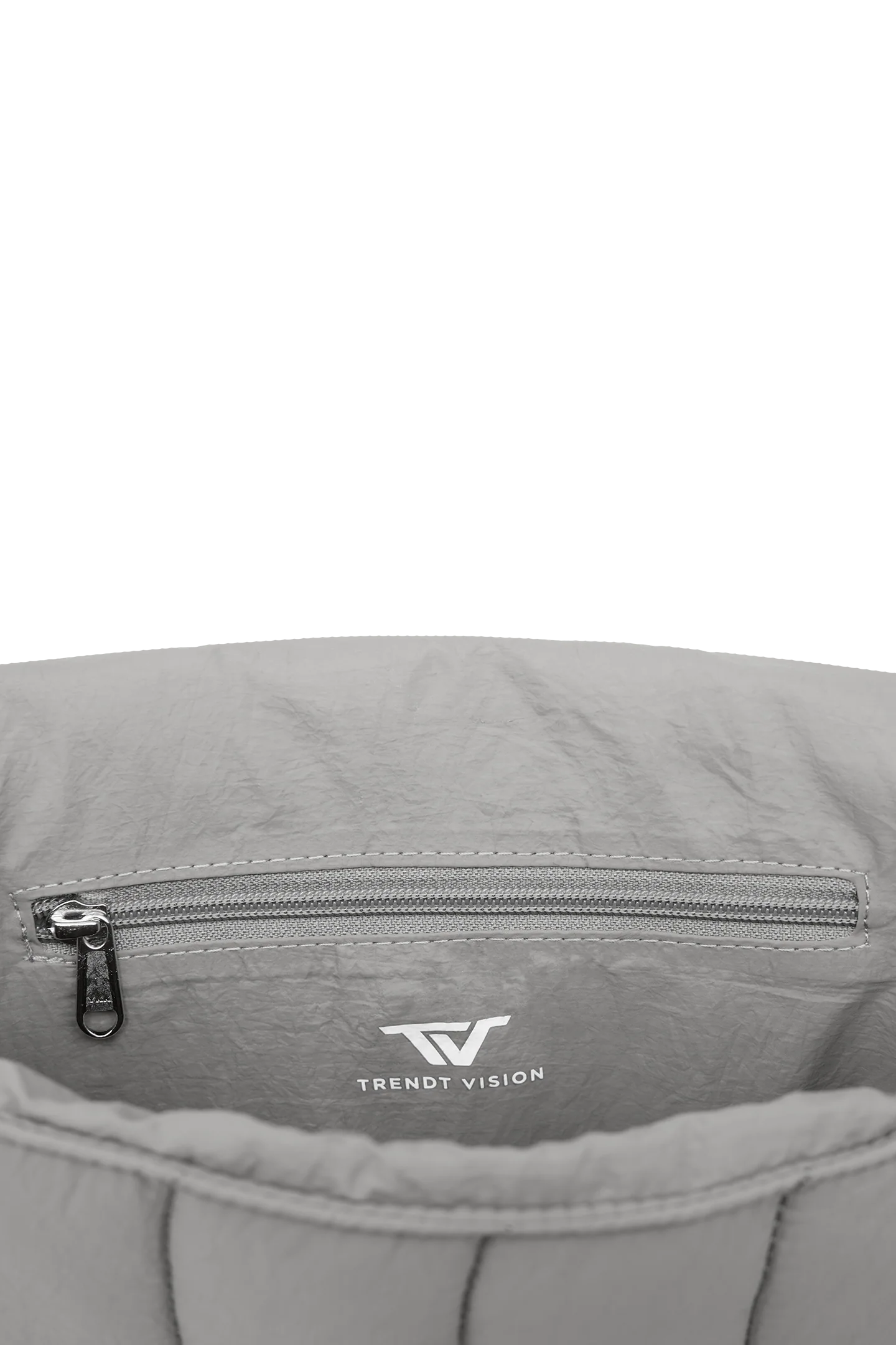 Grey Puffer Bag - Image 3