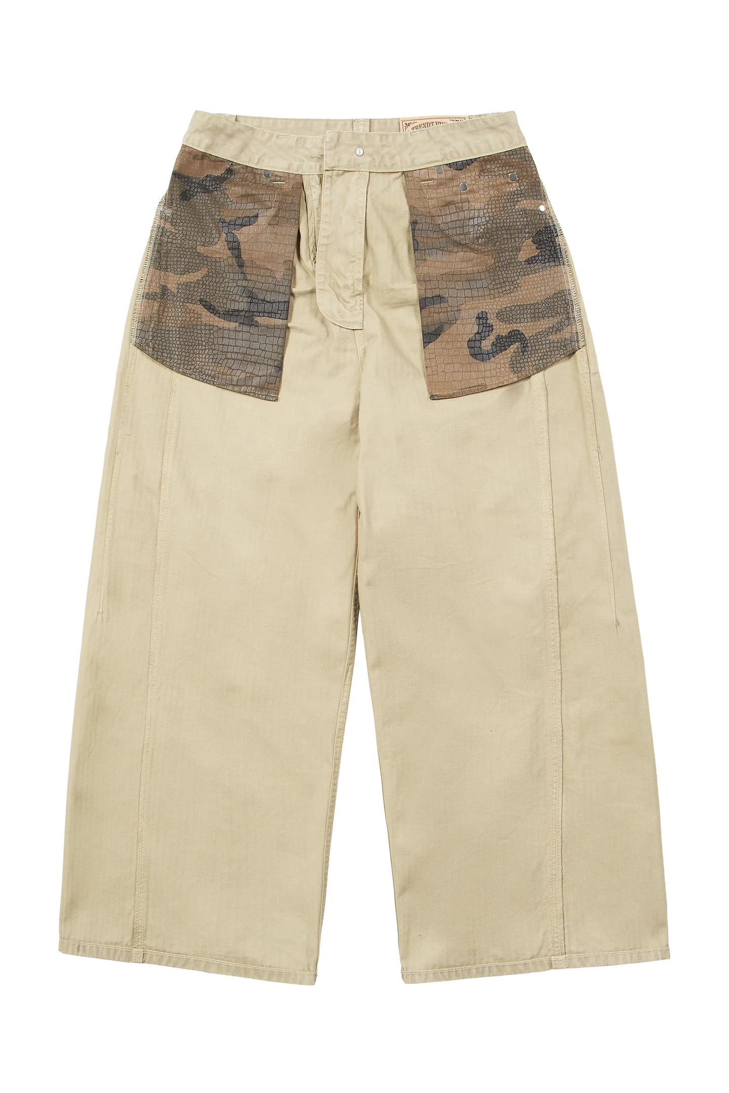 Herringbone Pants Beige - Image 12