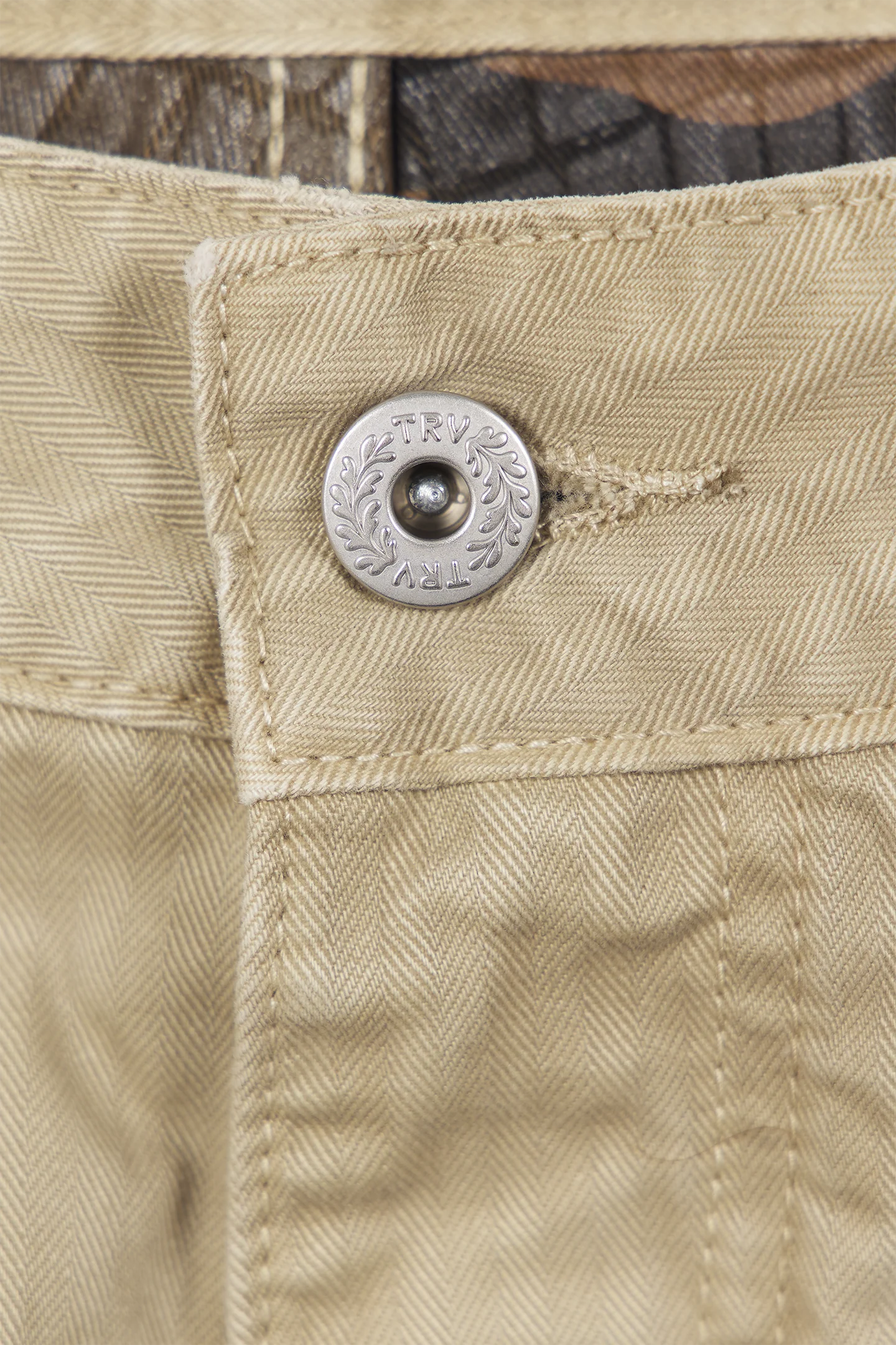 Herringbone Pants Beige - Image 6