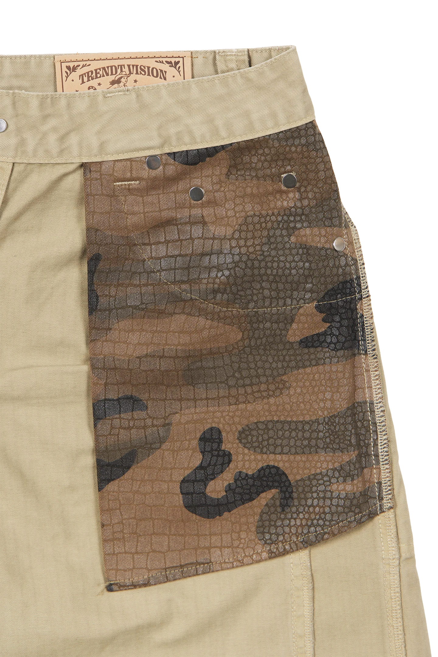 Herringbone Pants Beige - Image 9