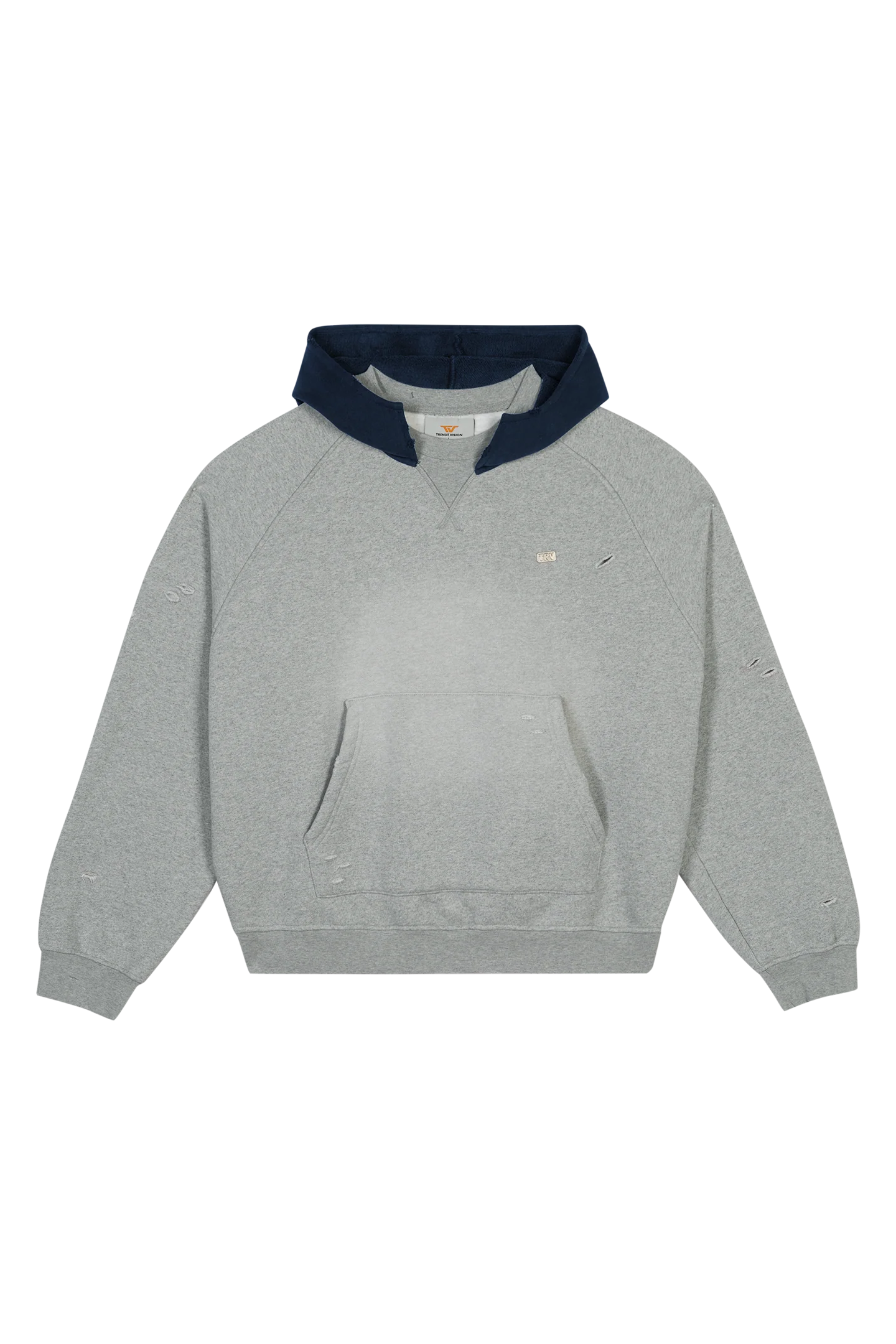 Hooded Crewneck Grey - Image 4