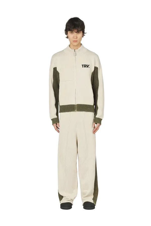 Knit Jacket Cream - Image 2